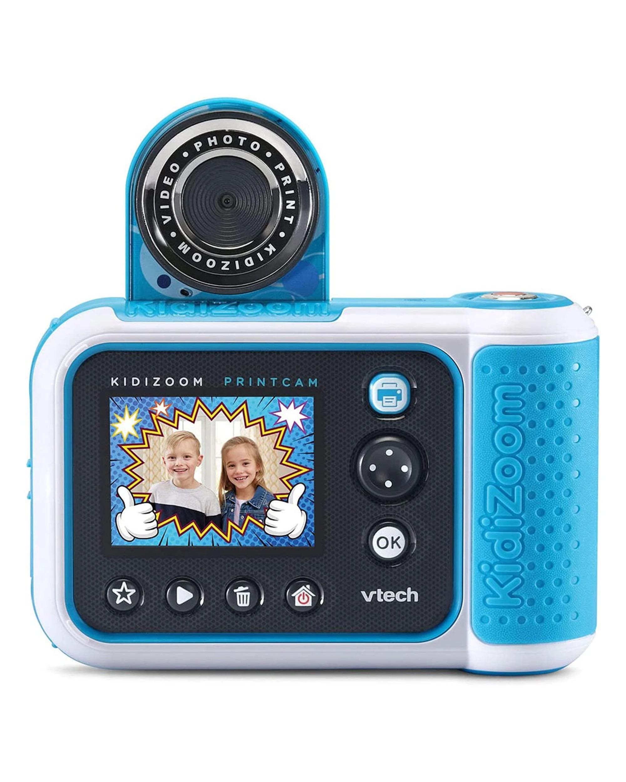 6 VTech Electronics VTech KidiZoom PrintCam Blue, 6 of 7