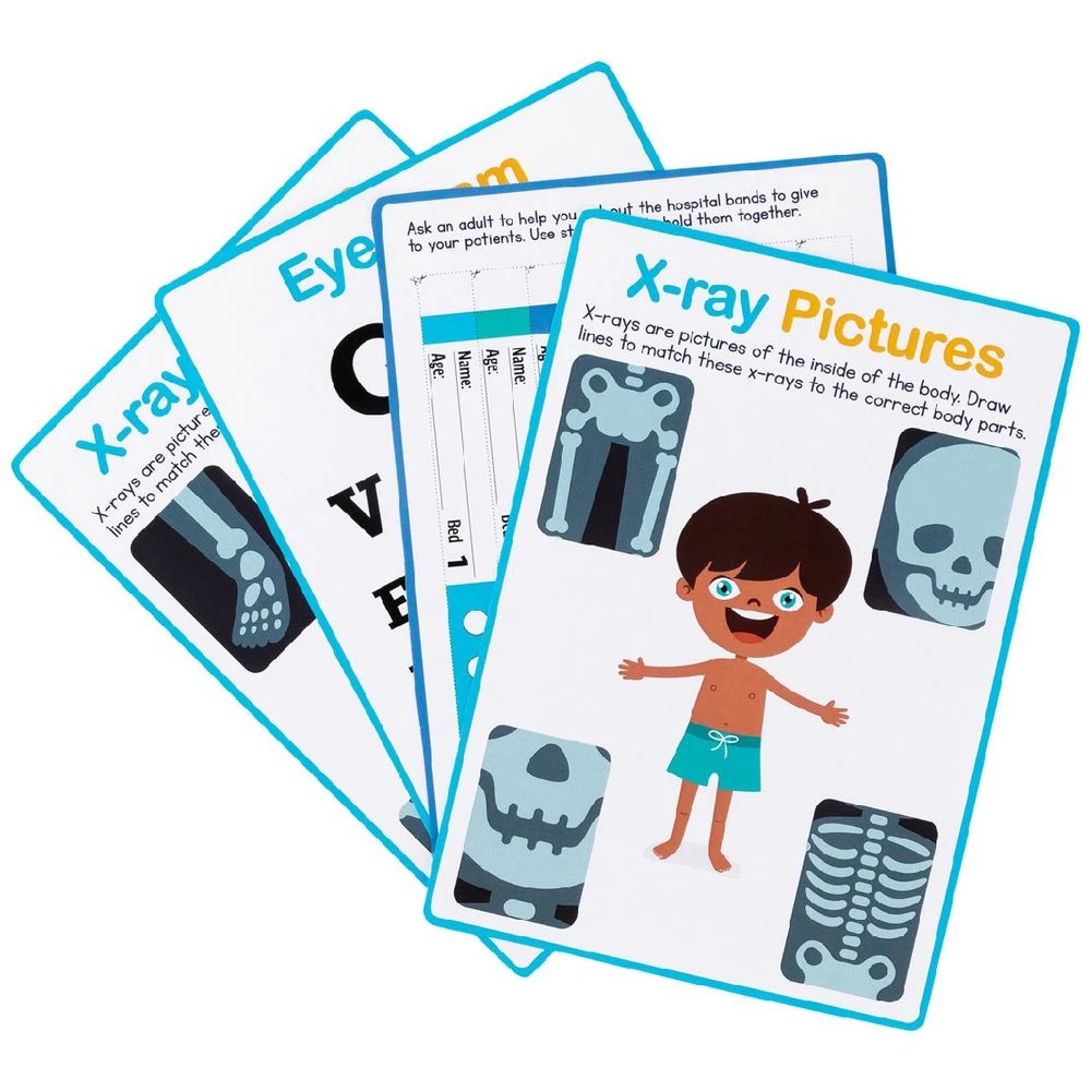 6 LCBF My Doctor's Clinic Pretend Play Set, 6 of 6