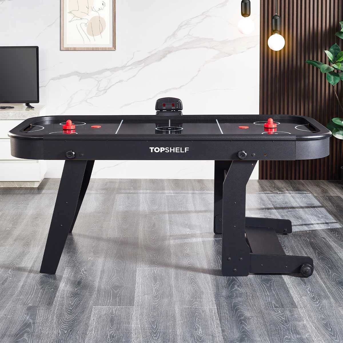 4 ActiveGo TopShelf Fold-Up Air Hockey Table, 4 of 10