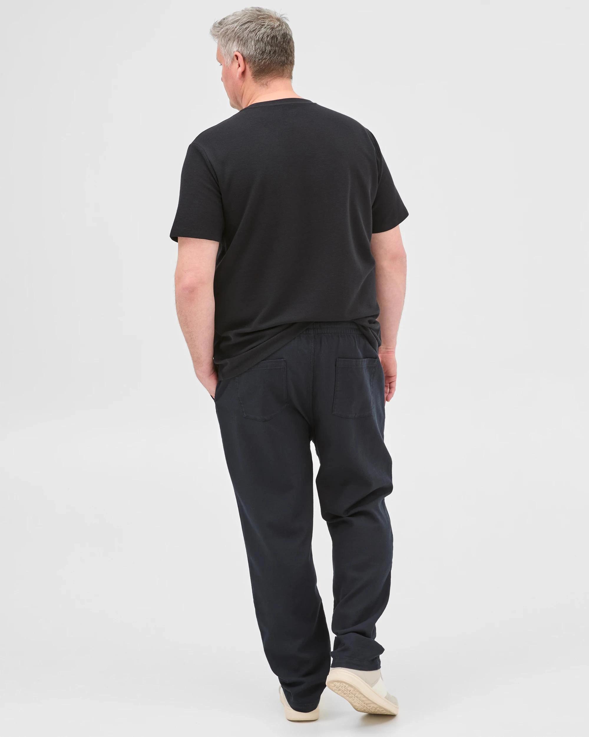 5 Target Plus Size Australian Cotton Textured Pants BLACK, 5 of 5