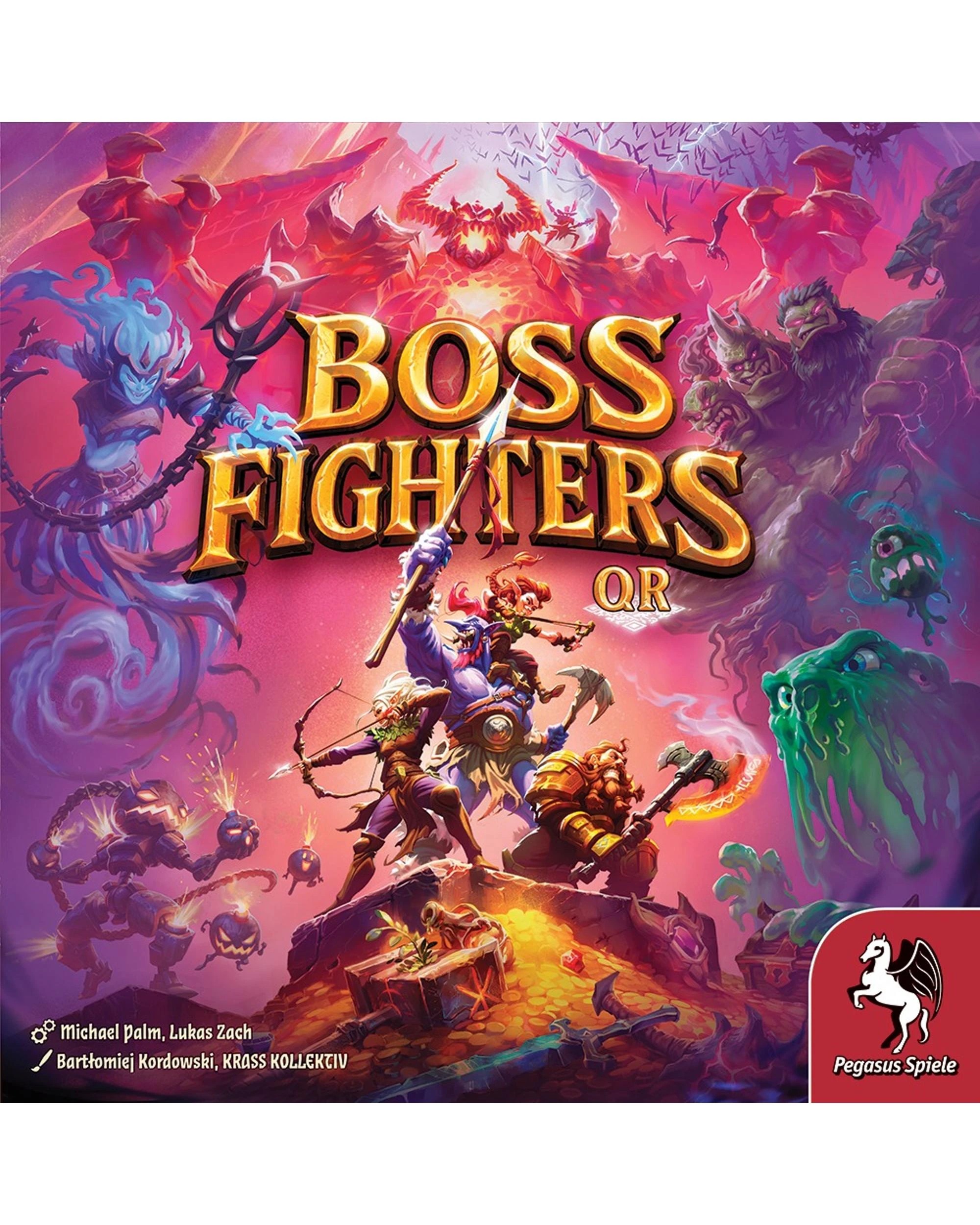5 Boss Fighters QR Board Game, 5 of 5