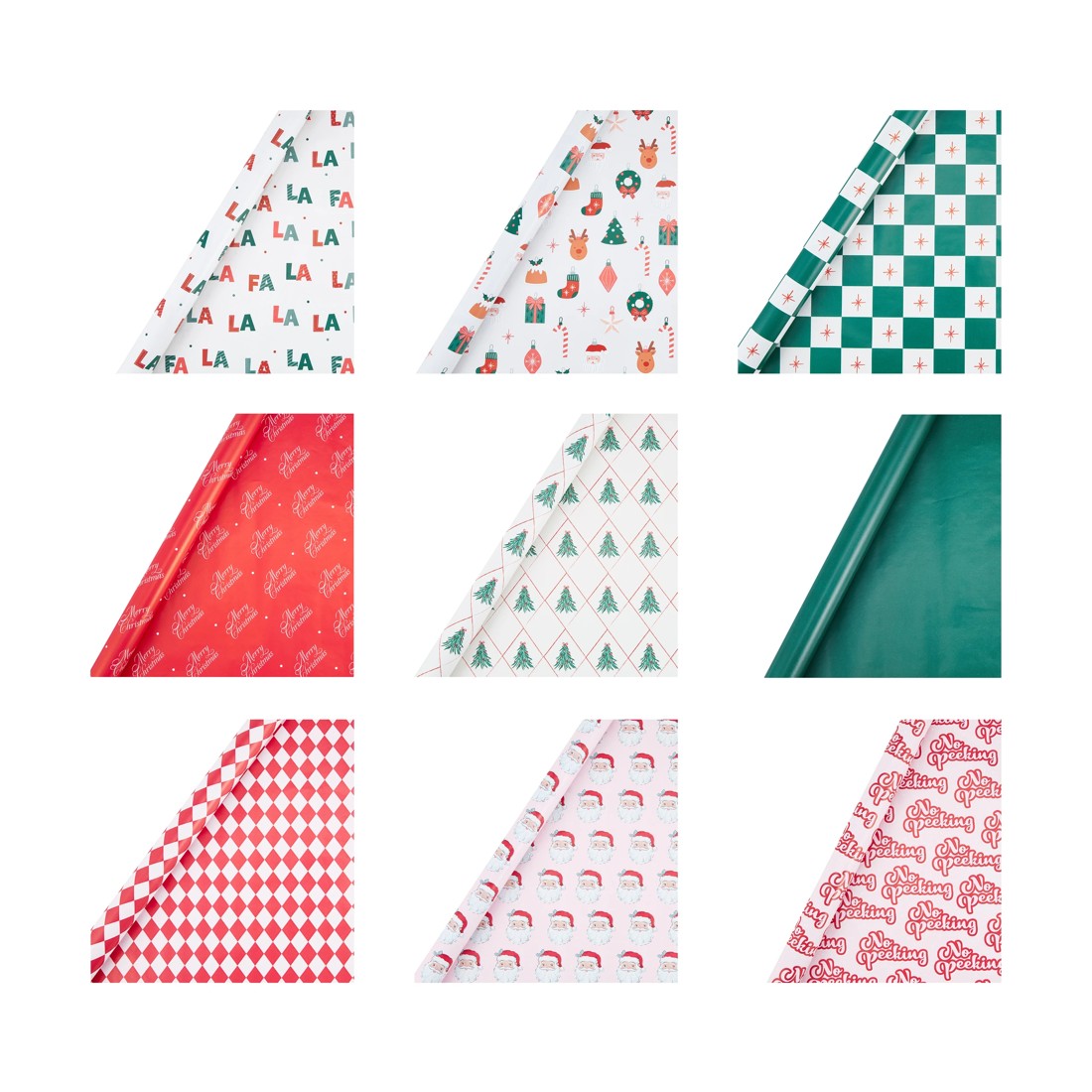 2 3 Pack 4m Christmas Gift Wrap - Assorted, 2 of 5