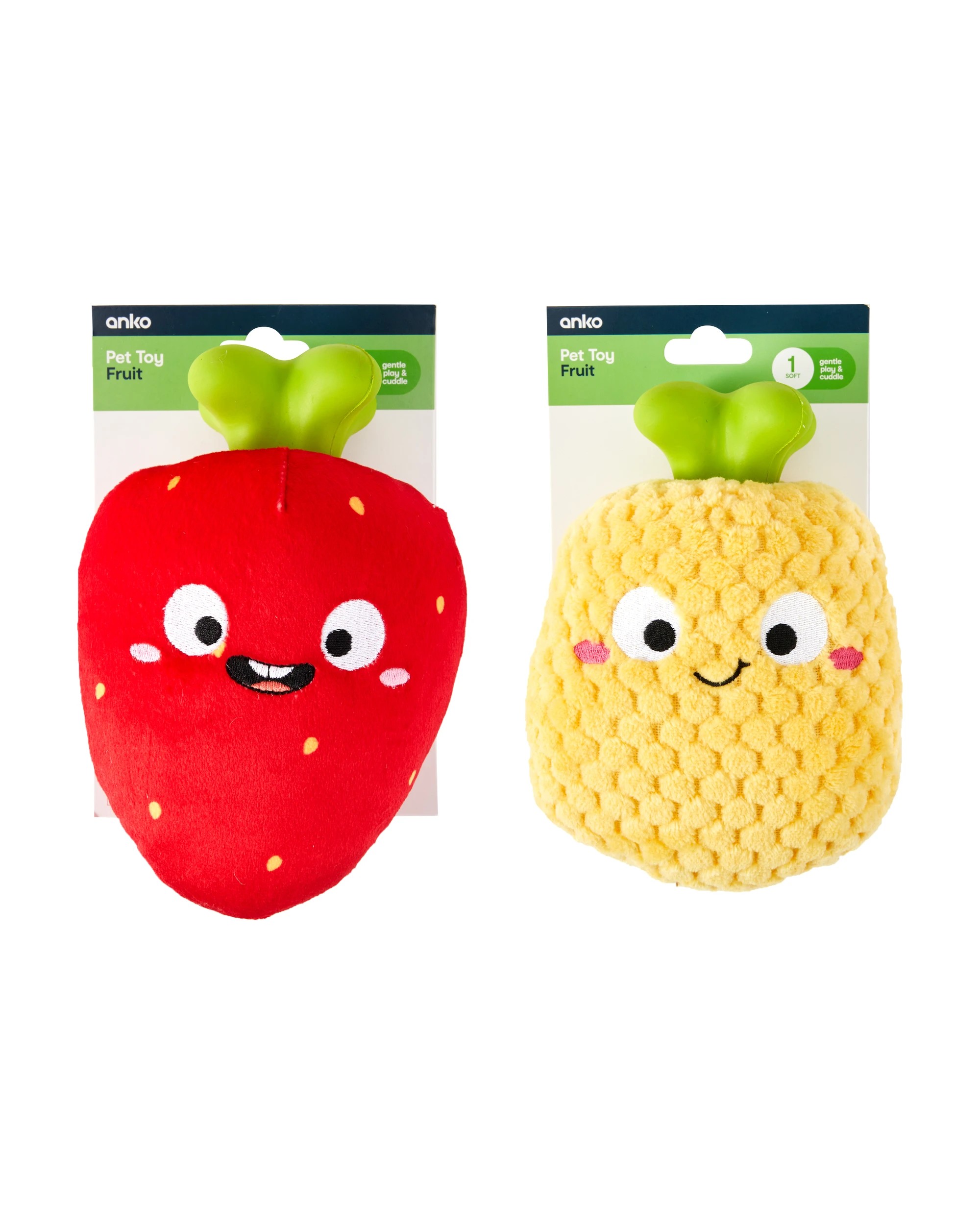 4 Pet Toy Fruit Chew - Assorted, 4 of 4