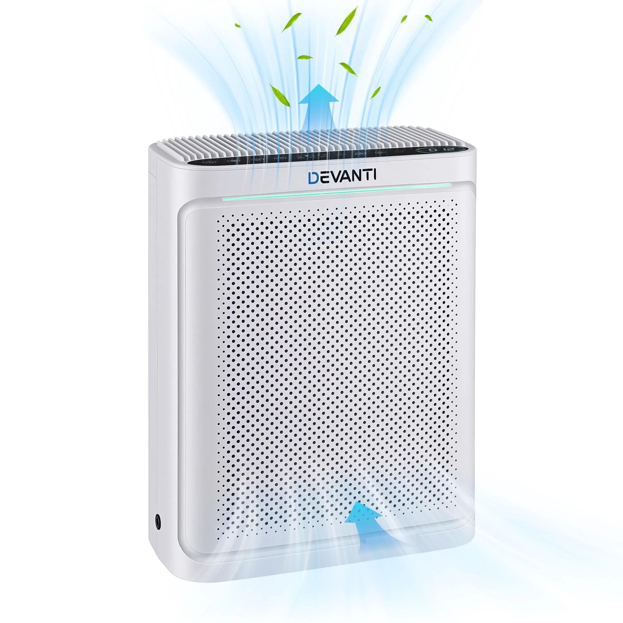 3 Devanti Air Purifier 4 Fan Speed - White, 3 of 9