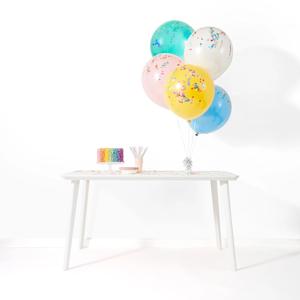 5 Pack Confetti Balloons