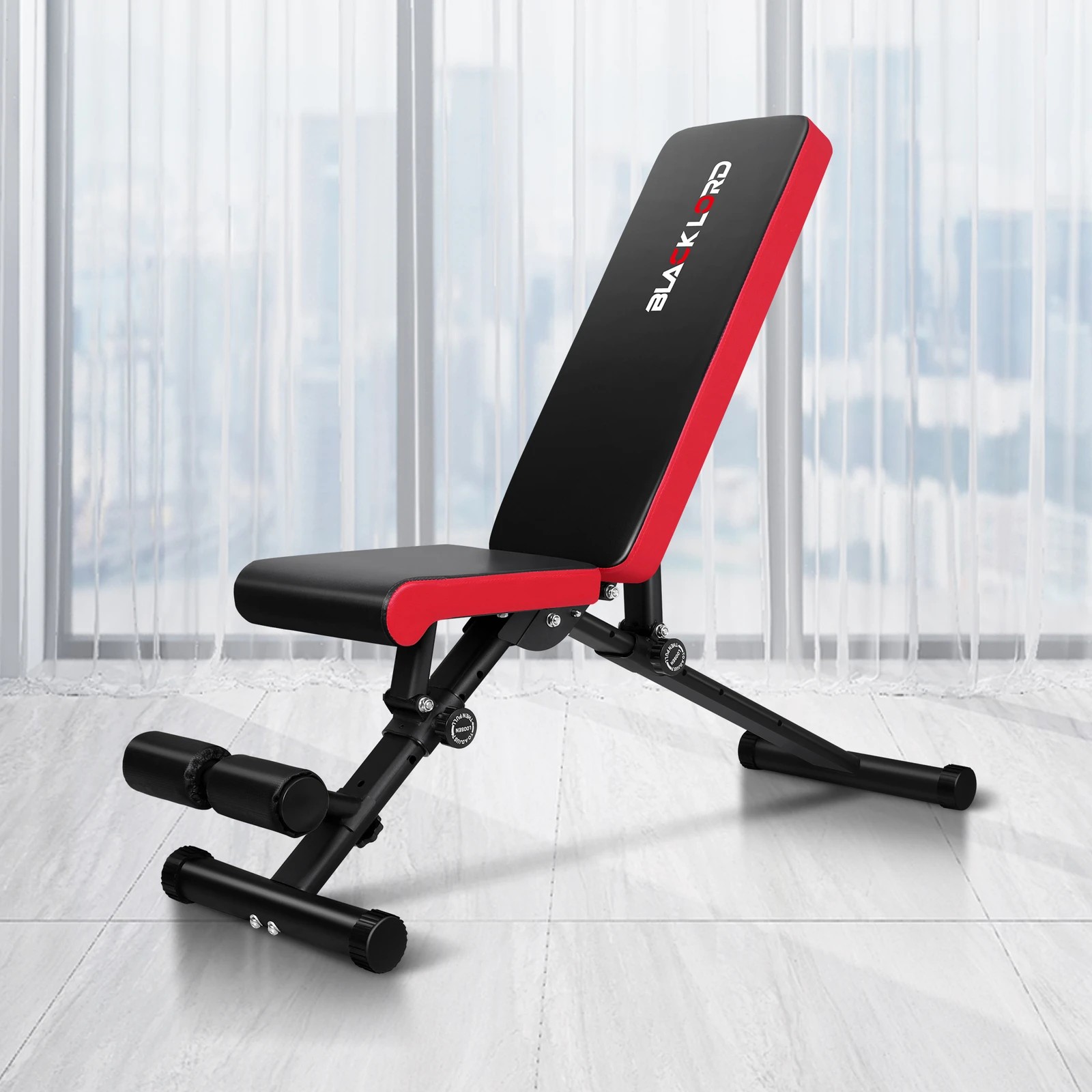 4 Black Lord Weight Bench FID Bench, 4 of 8