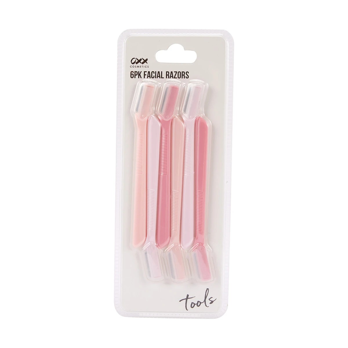 1 OXX Cosmetics 6 Pack Facial Razors, 1 of 4