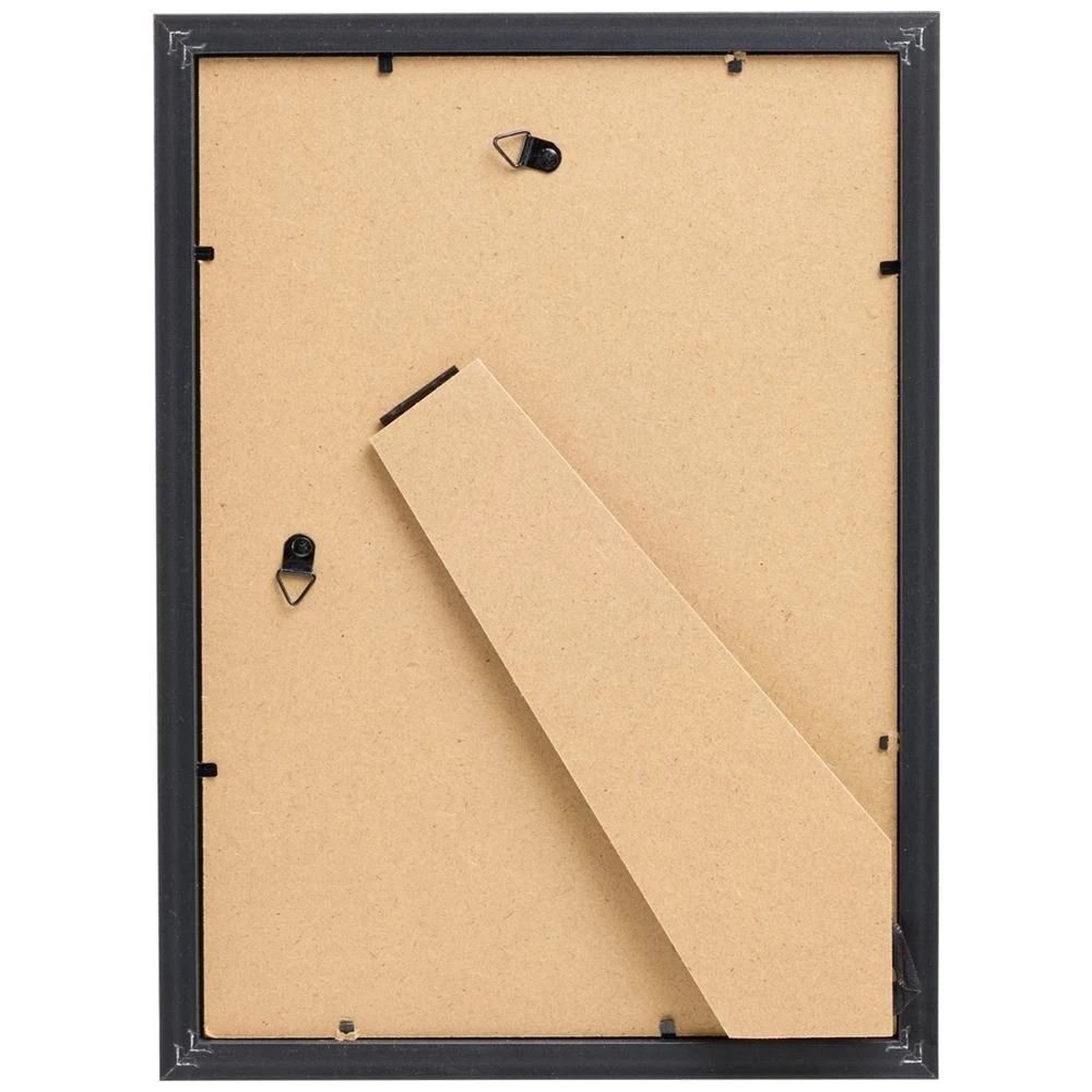 4 A4 Certificate Frame Brush Black, 4 of 4