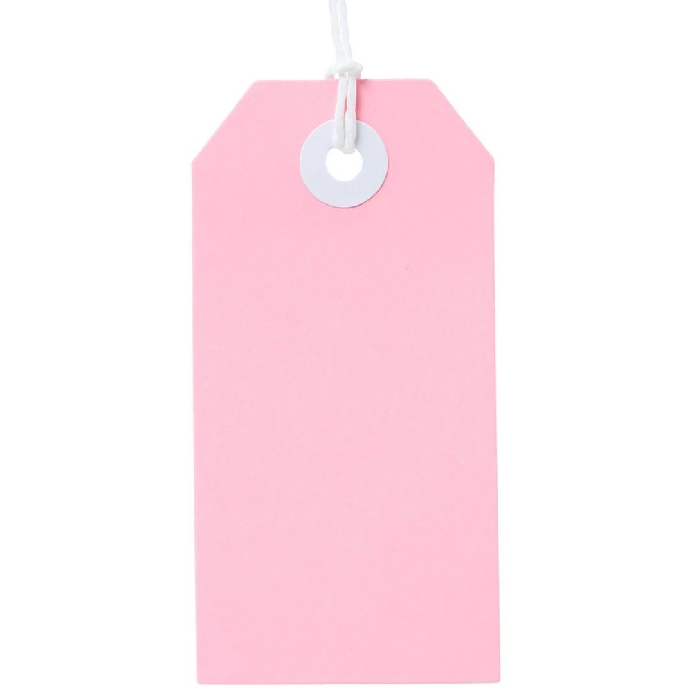 2 Otto Shipping Tag Pink 24 Pack, 2 of 3