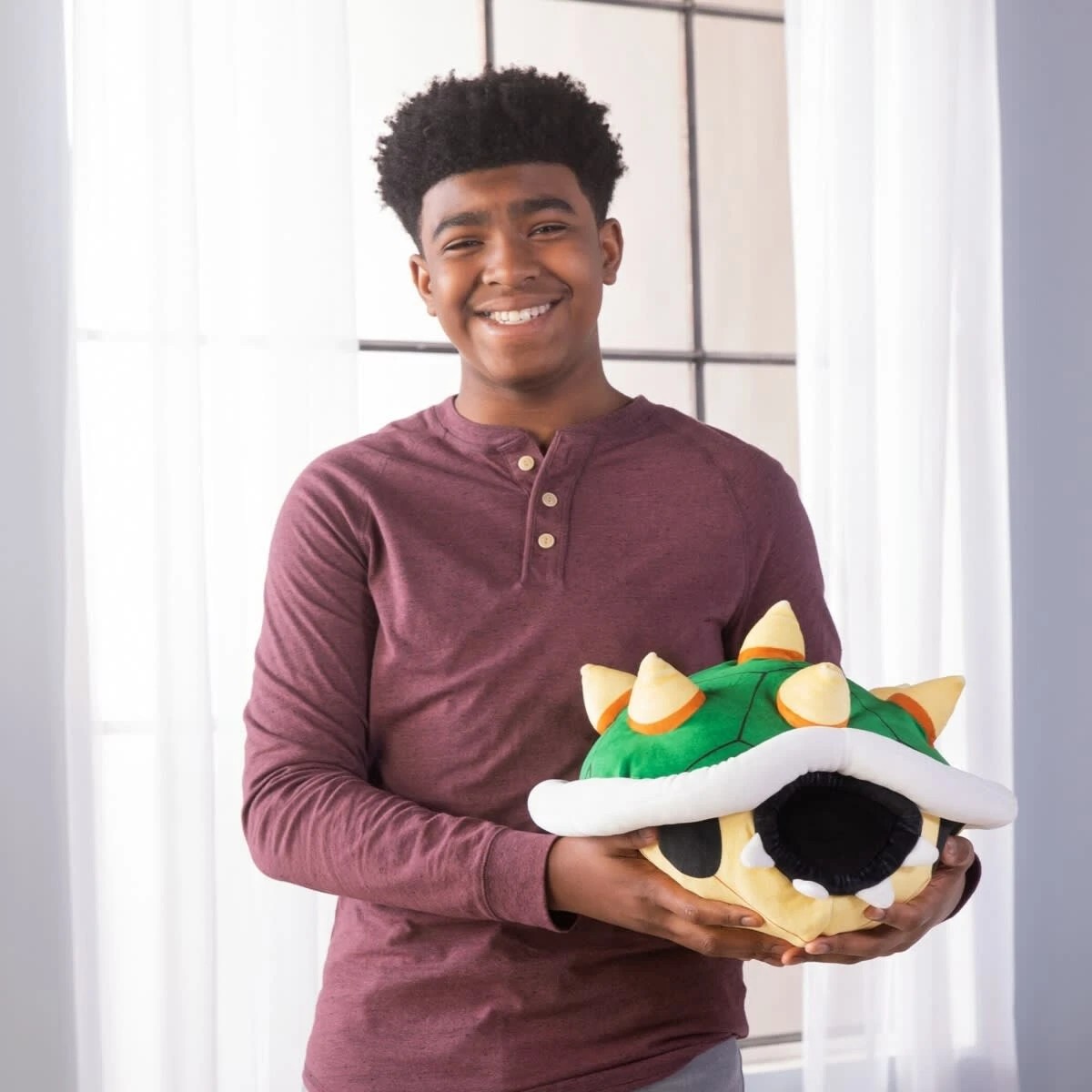 3 38cm Club Mocchi- Mocchi- Super Mario Bowser Shell Mega Plush Toy, 3 of 3