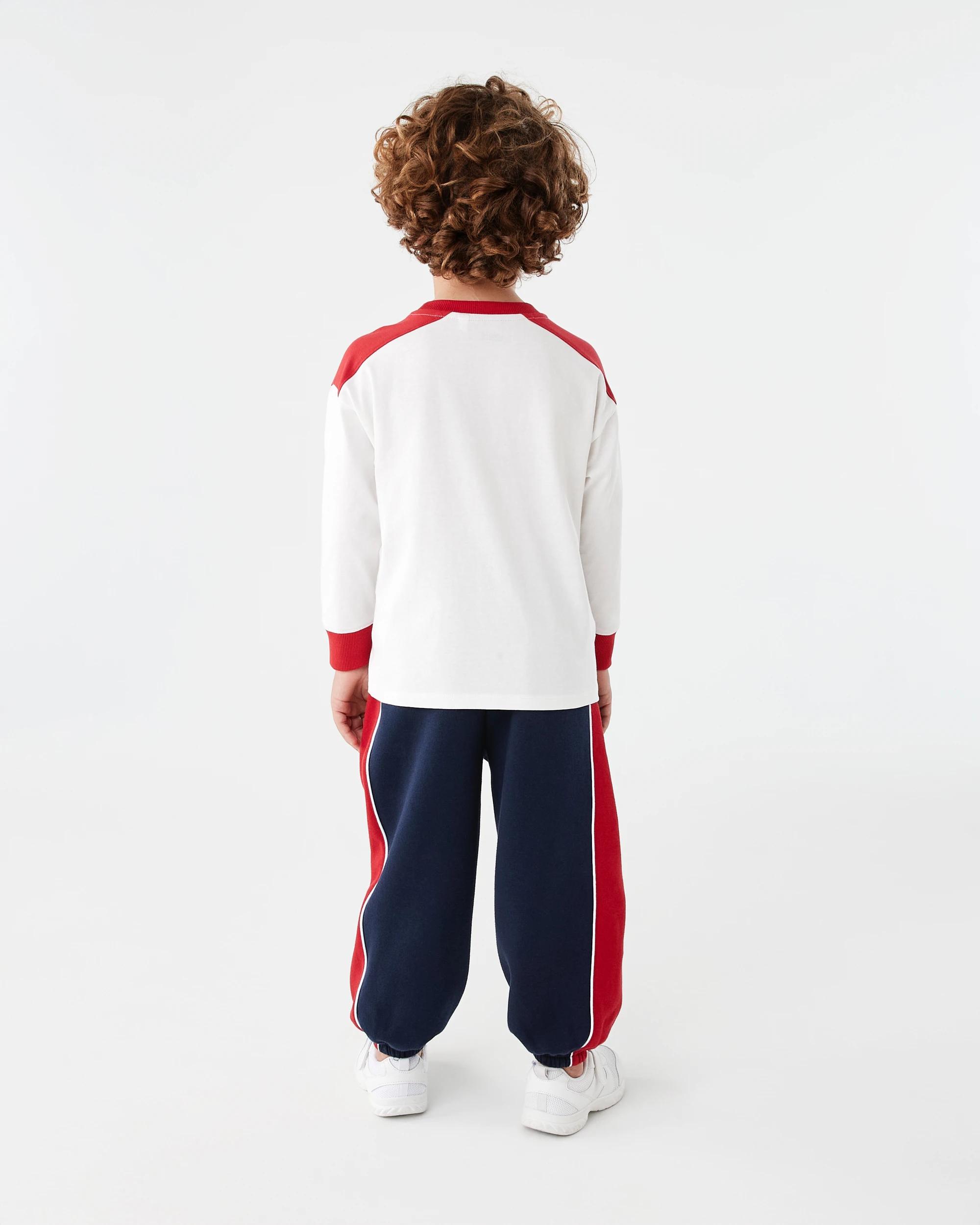 8 Oversized Panel Bind Trackpants Dress Navy, 8 of 8