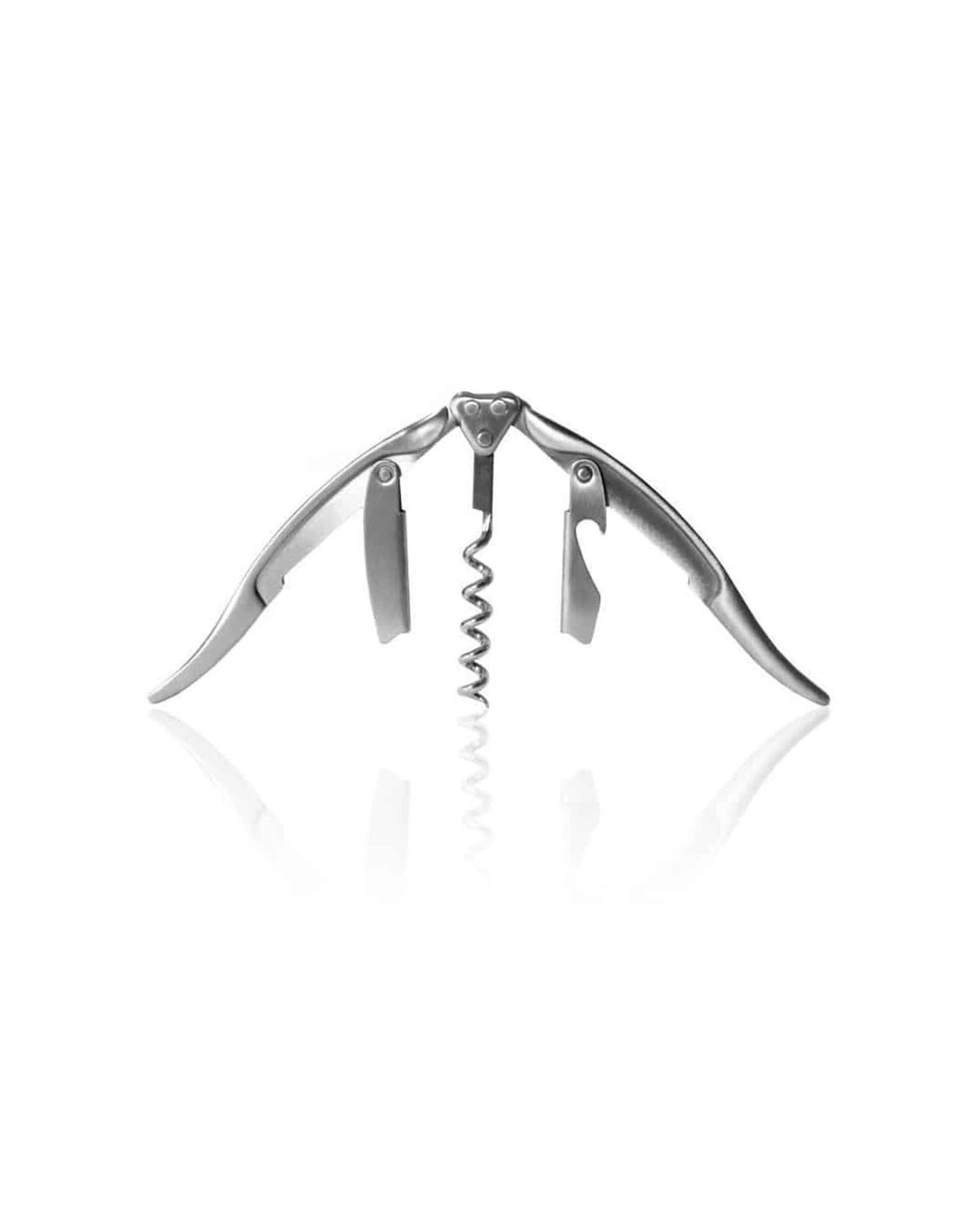 1 Winex The Wingman Corkscrew Wine Opener Compact Lightweight Stainless - Silver, 1 of 1