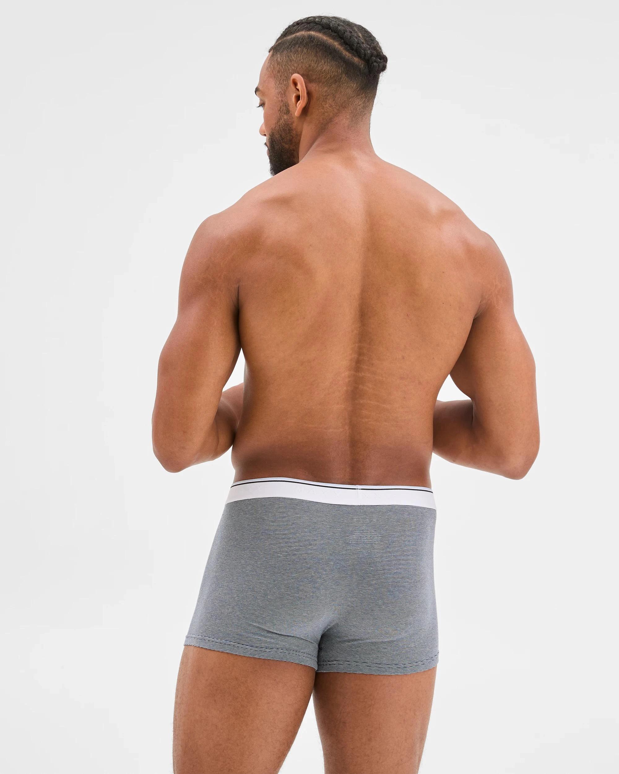 4 Maxx Australian Cotton Blend 3 Pack Hipster Trunks BLUE FEEDER, 4 of 4