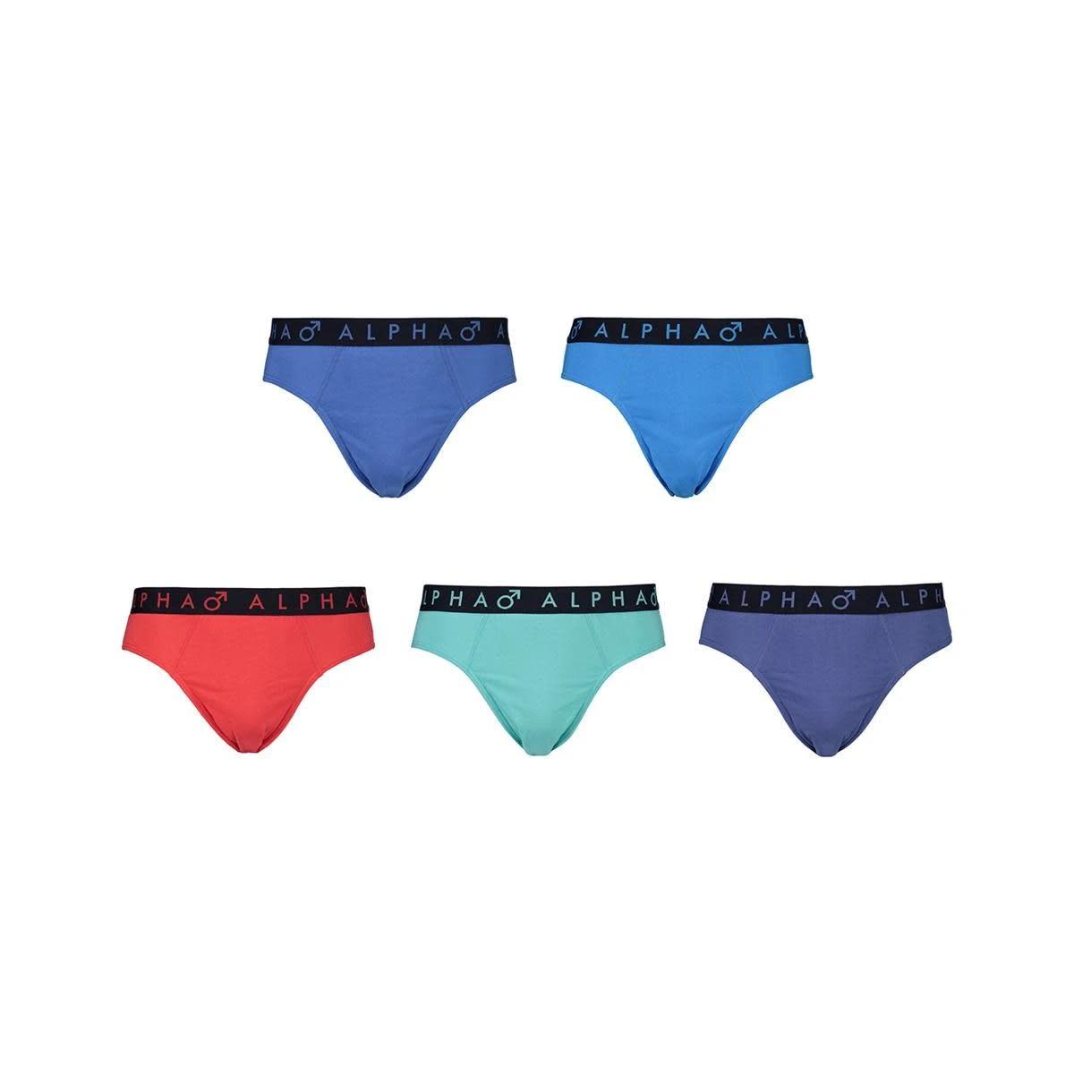 3 5 Pack Attached Elastic Hipster Briefs PRIMARY MULTI, 3 of 10