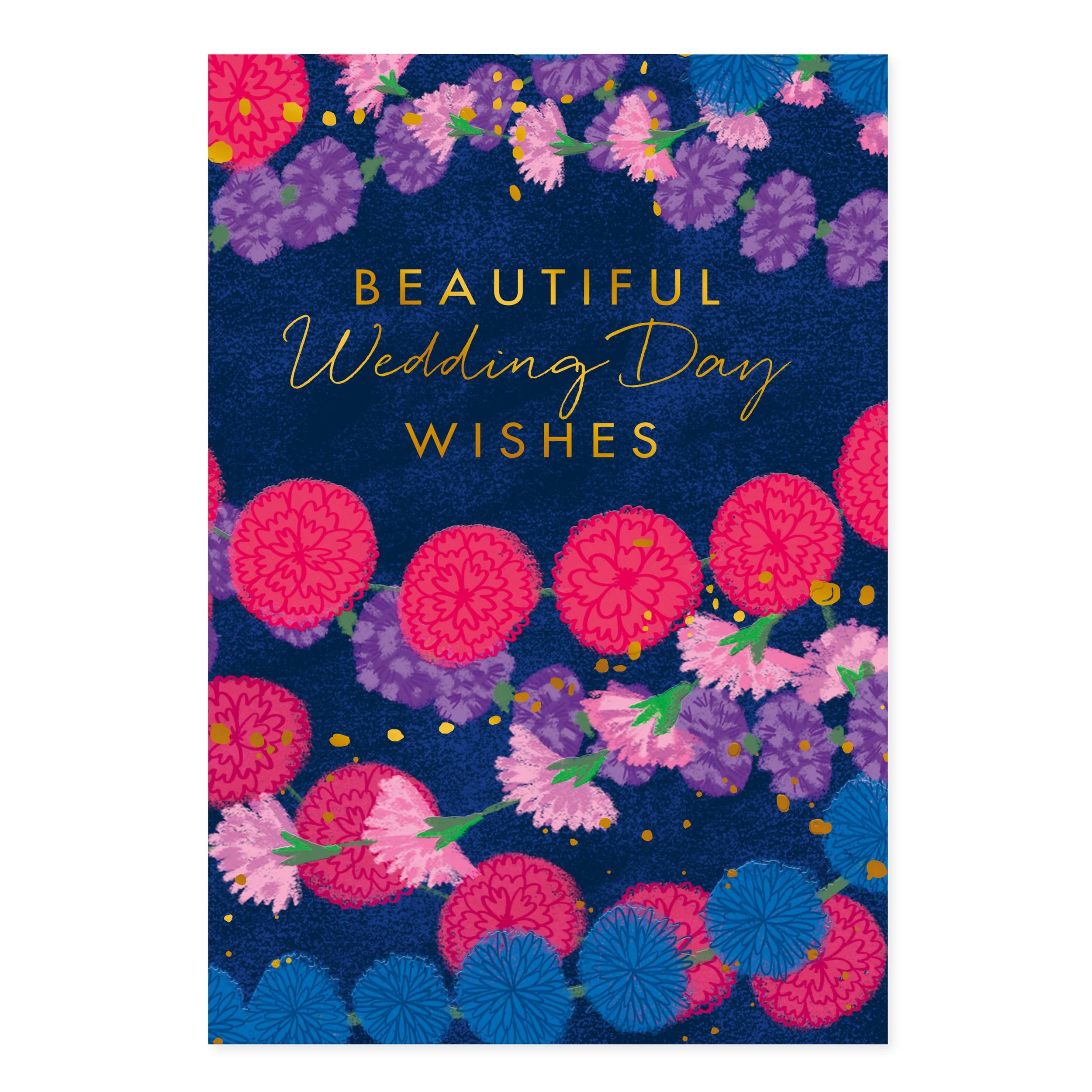 3 Hallmark Wedding Card - Floral, 3 of 3