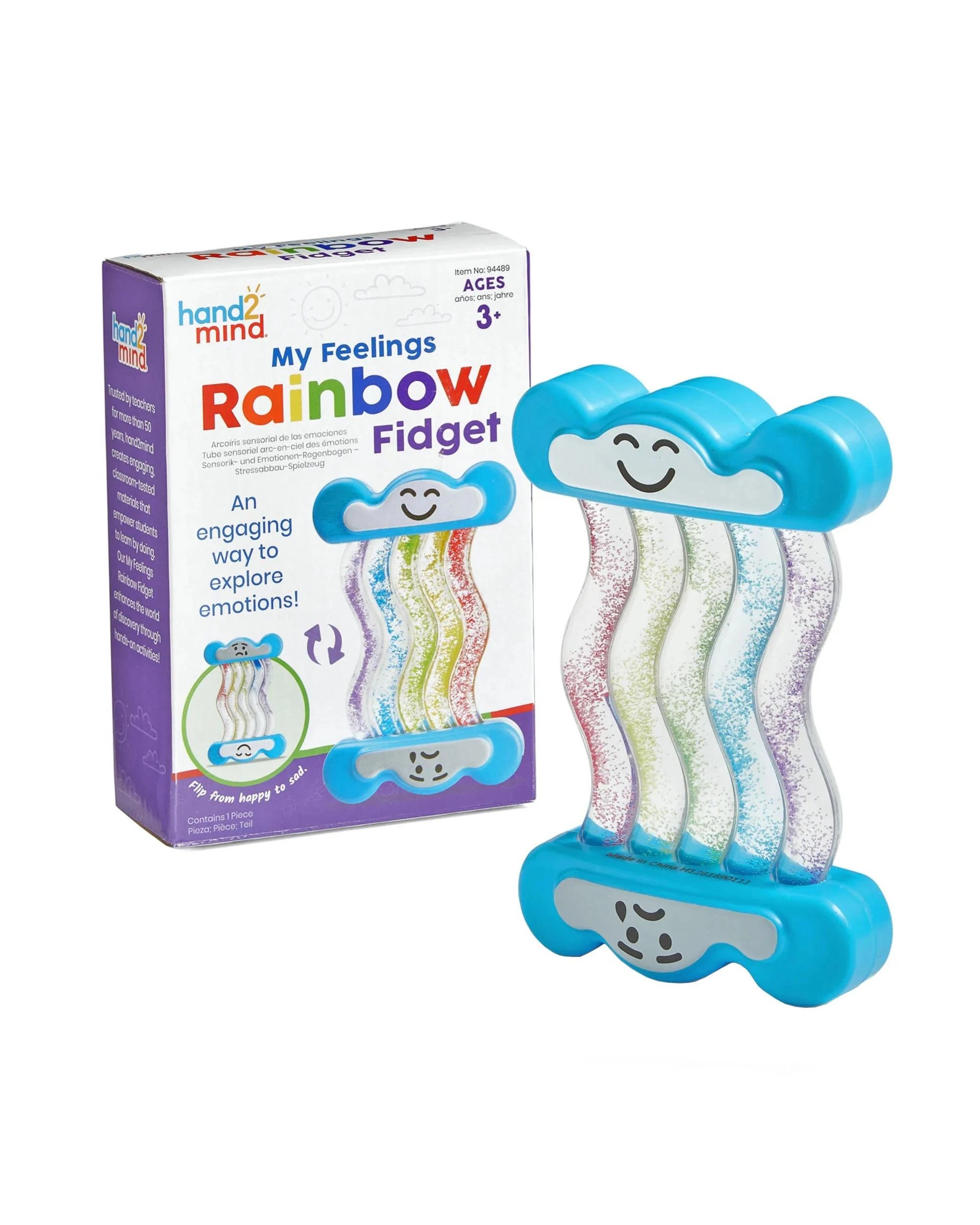 1 Hand2Mind My Feelings Rainbow Fidget, 1 of 7