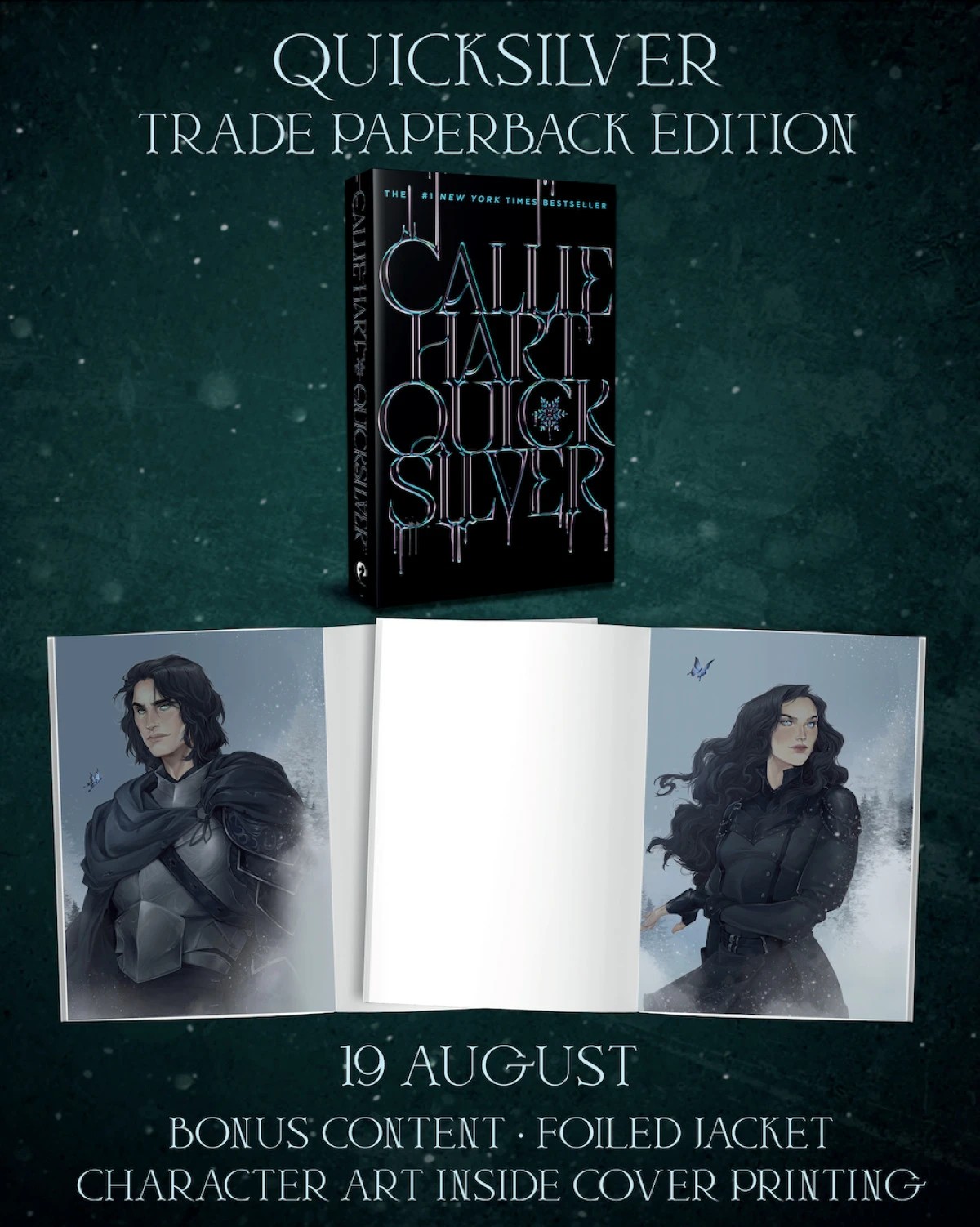 3 Quicksilver: A Novel by Callie Hart - Book, 3 of 3