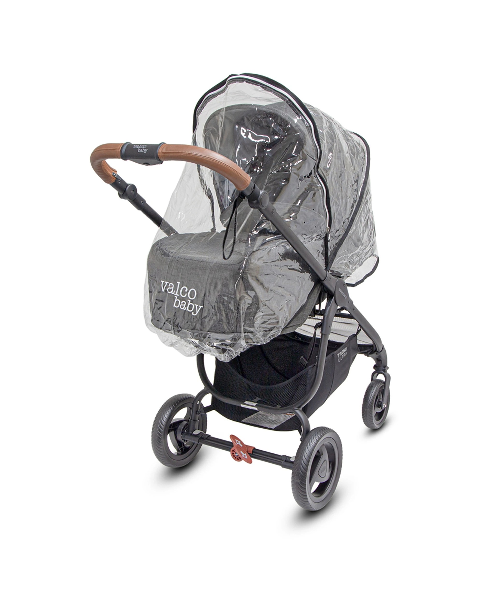 6 ValcoBaby Wind Rain Cover PVC For Stroller Pram Snap Trend Ultra Duo Models - Clear, 6 of 8