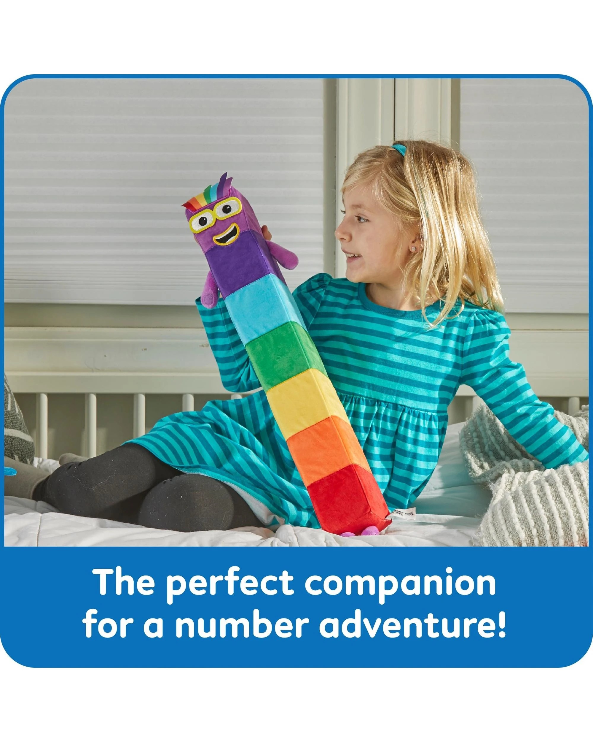 7 Numberblocks Seven Playful Pal Plush, 7 of 7