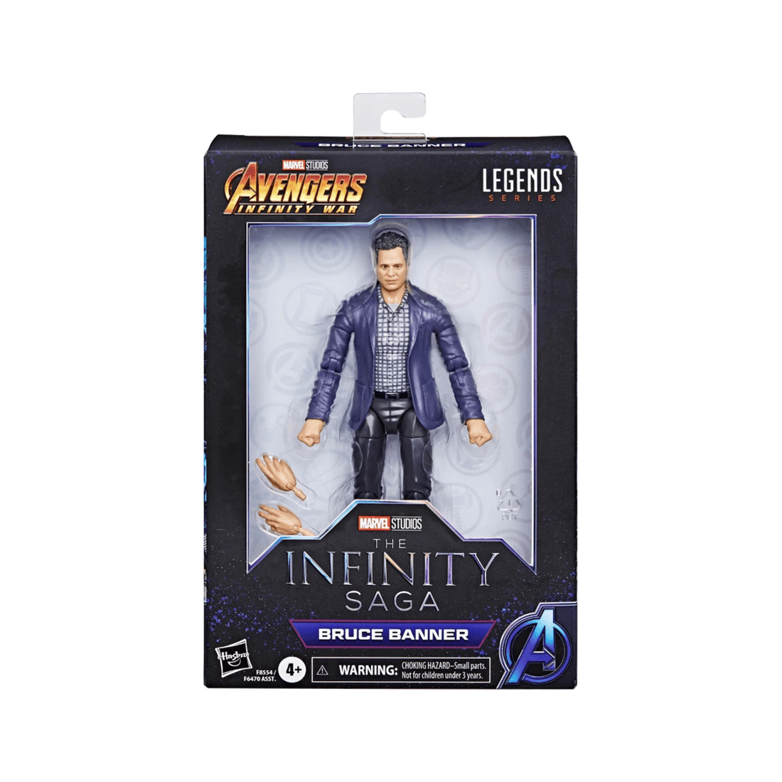 1 Hasbro Marvel Legends Series Infinity Saga Bruce Banner Avengers Infinity War Action Figure, 1 of 7