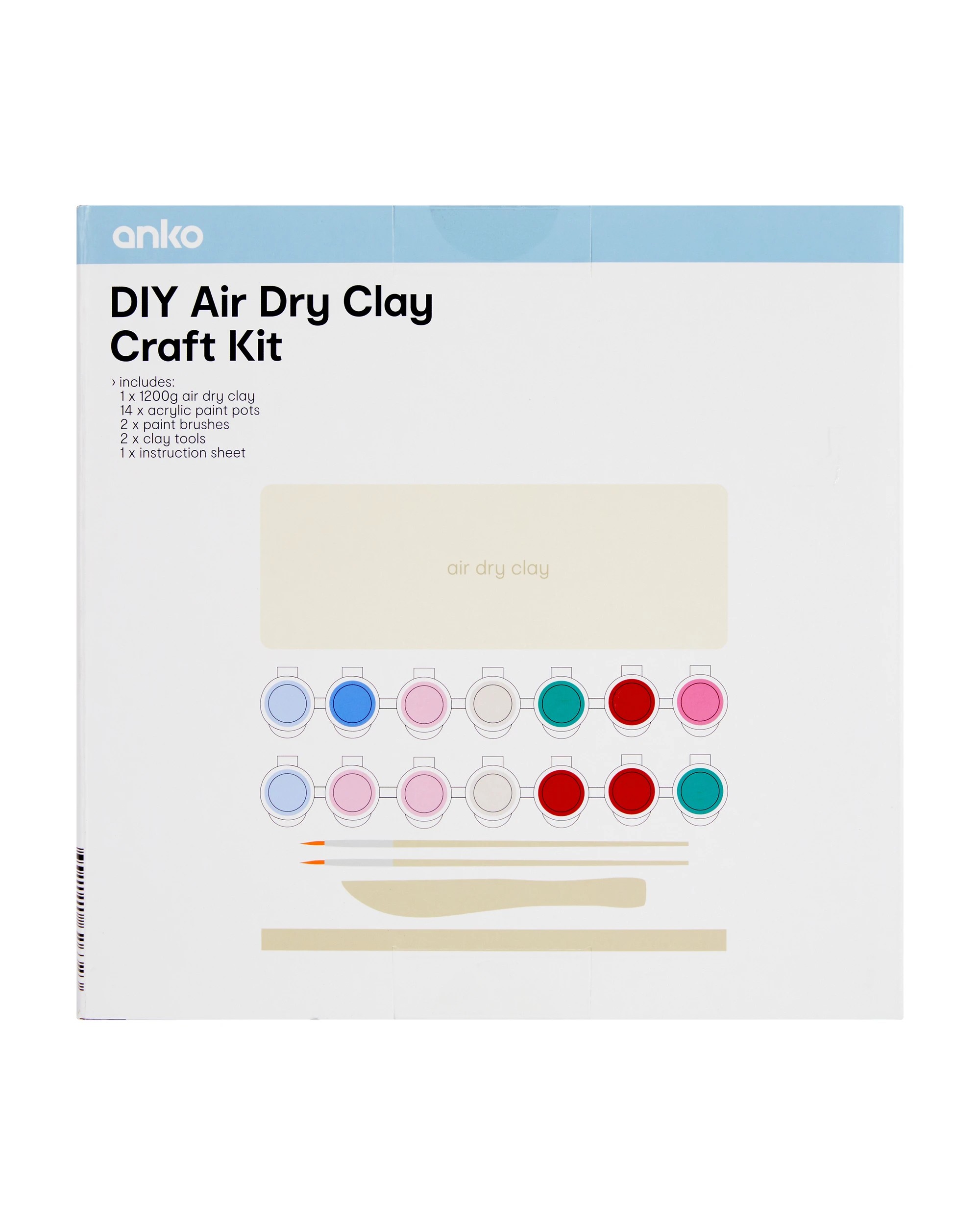 3 DIY Air Dry Clay Craft Kit, 3 of 3