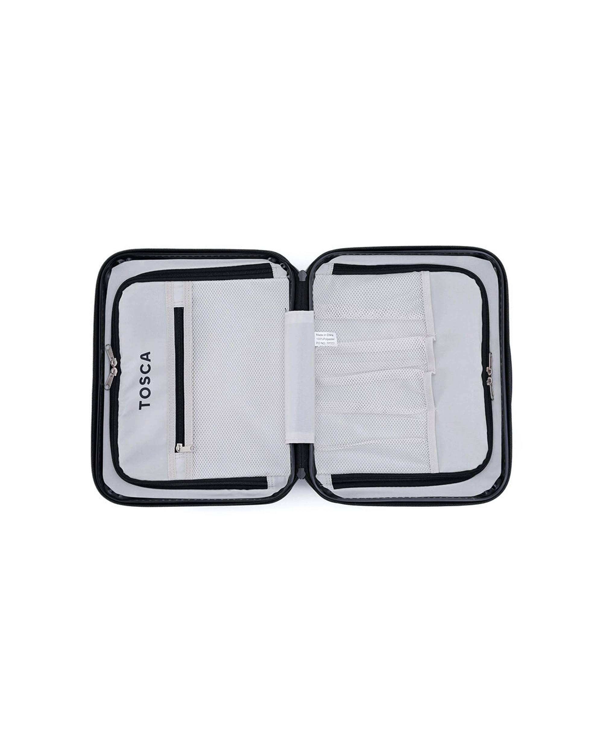 3 Tosca Interstellar 2.0 Vanity Travel Cosmetic/Toiletries Case - Black, 3 of 3