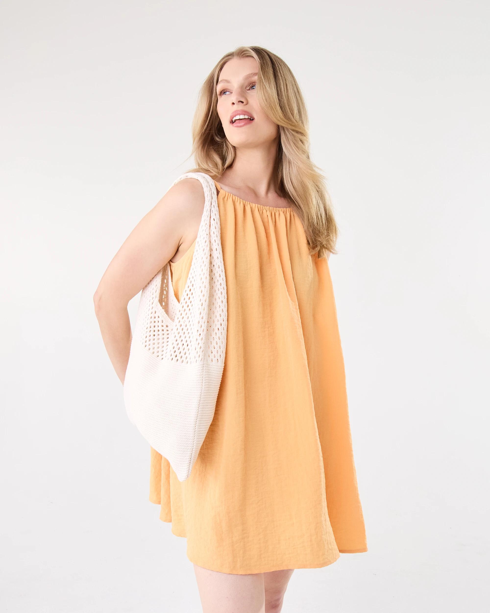 6 Crochet Shoulder Bag Natural, 6 of 7