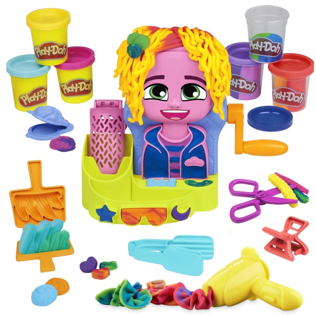 3 Play-Doh Hair Stylin' Salon Playset, 3 of 7