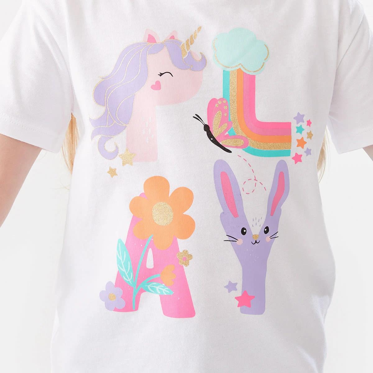 4 Short Sleeve Placement Print T-shirt Play, 4 of 8