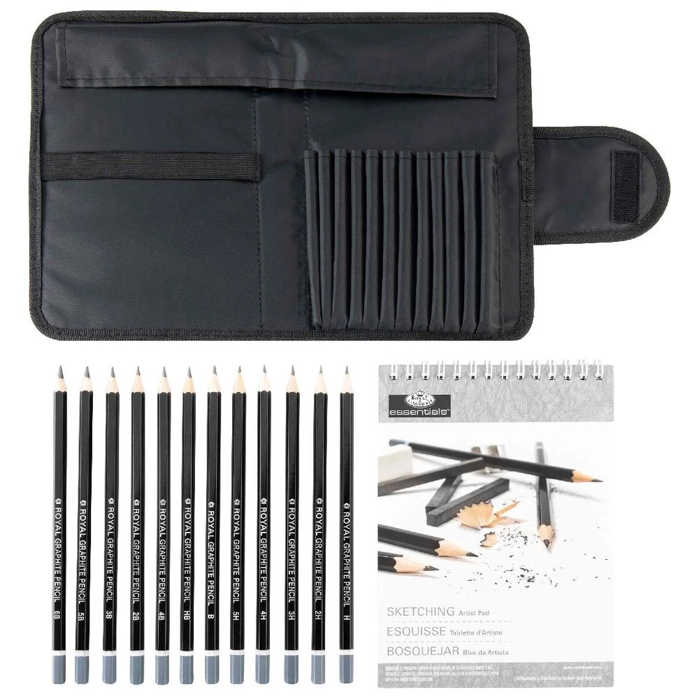 4 Royal & Langnickel Keep N’ Carry Sketching Set 14 Piece, 4 of 6