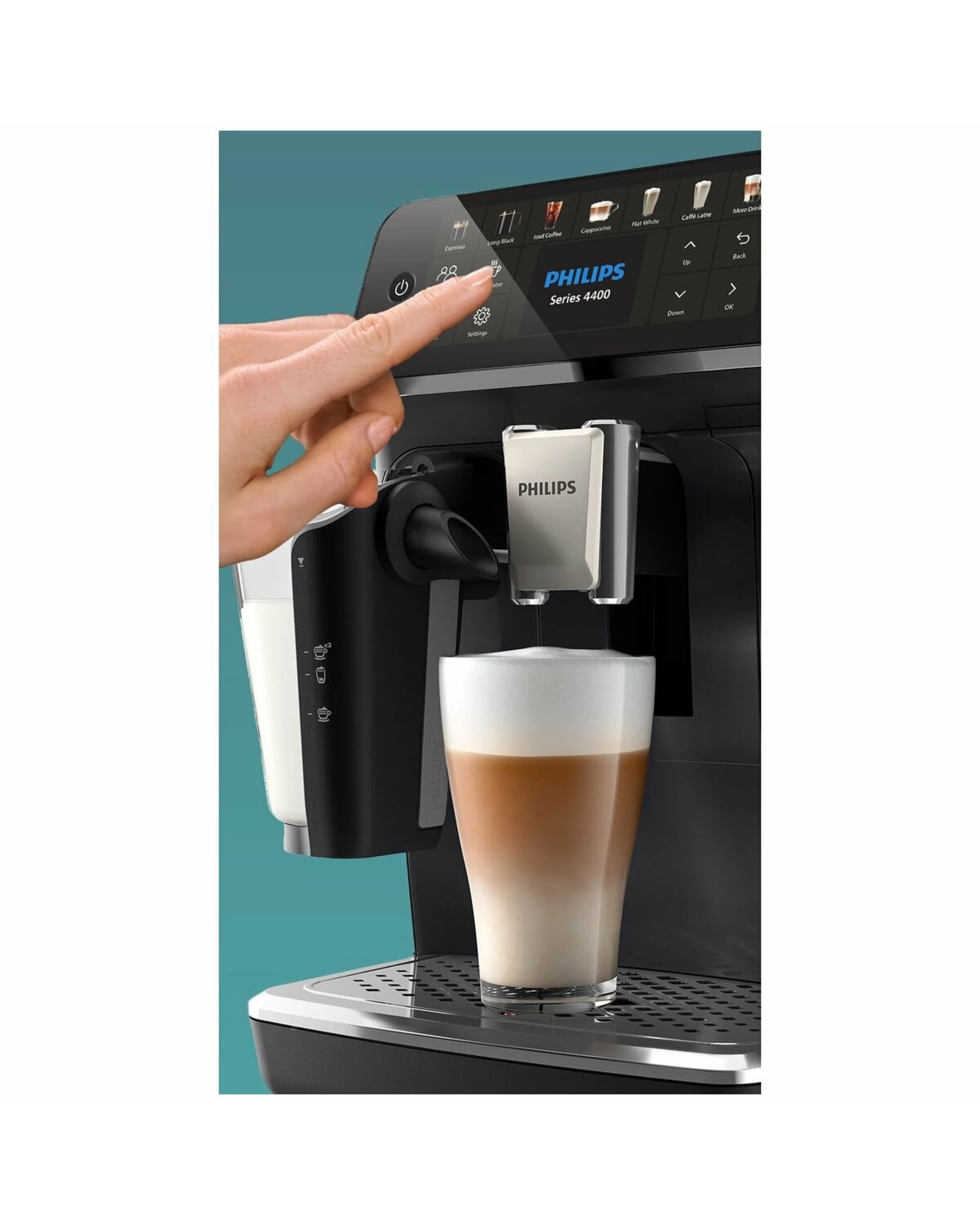 5 Philips 4400 Series LatteGo Fully Auto Espresso Machine, 5 of 5