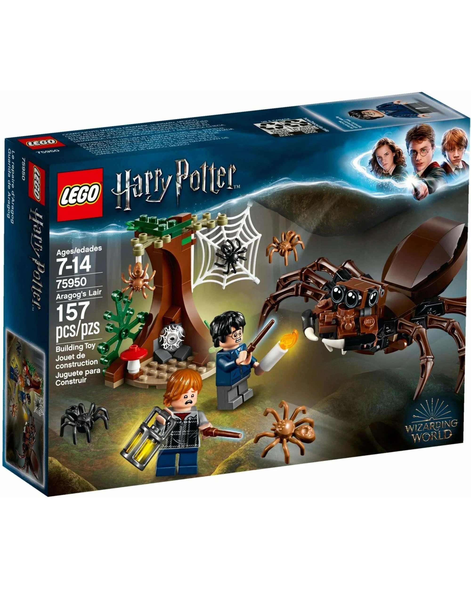 1 LEGO 75950 Aragog's Lair: Forbidden Forest Spider Showdown, 1 of 4