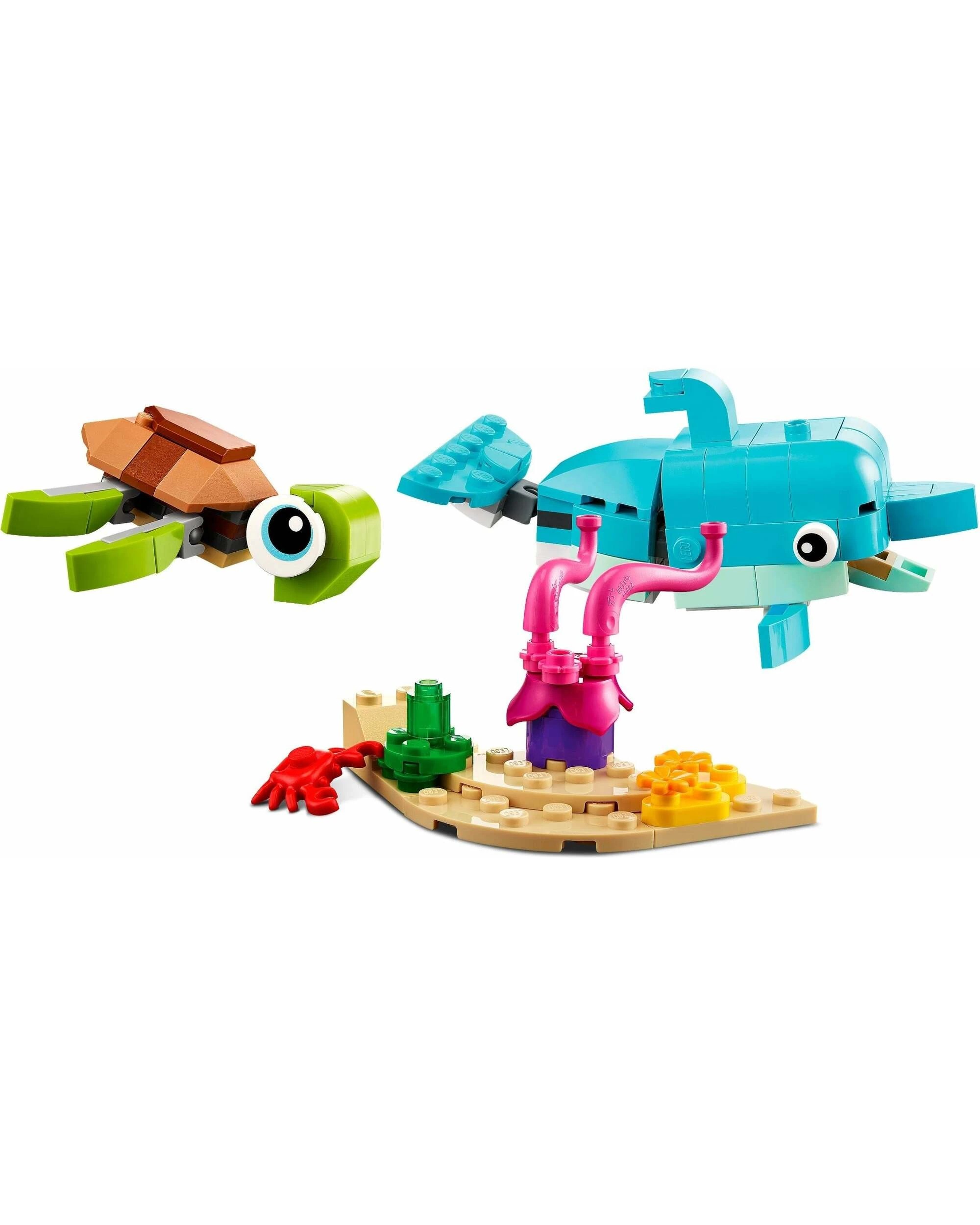 2 LEGO Creator 3-in-1 31128 Dolphin and Turtle, 2 of 5