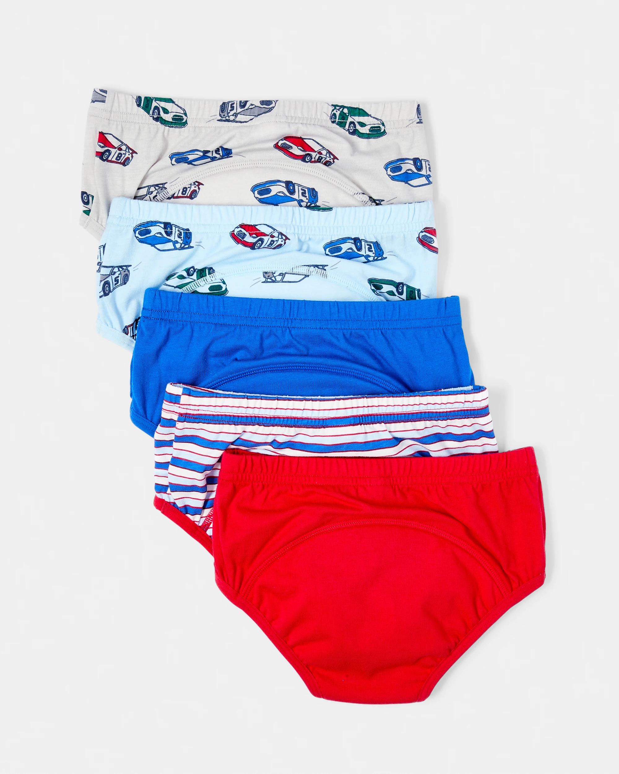 2 5 Pack Training Undies Blu Cars, 2 of 7