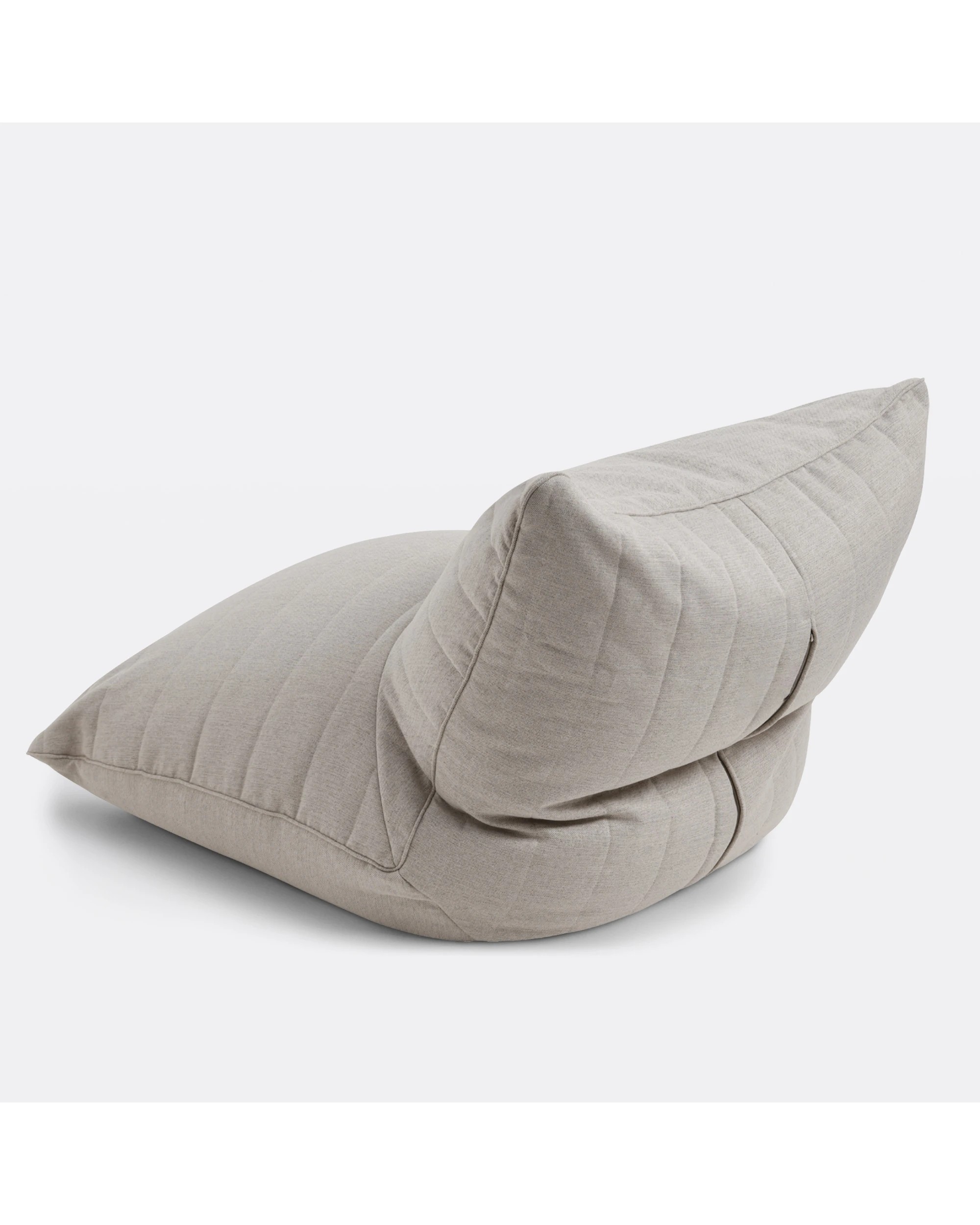 4 Cadence & Co. Linoire Quilted Beanbag Lounger Cover - Sand Dune, 4 of 10