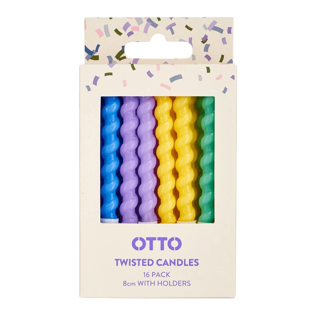 3 Otto Twist Candles 16 Pack, 3 of 3