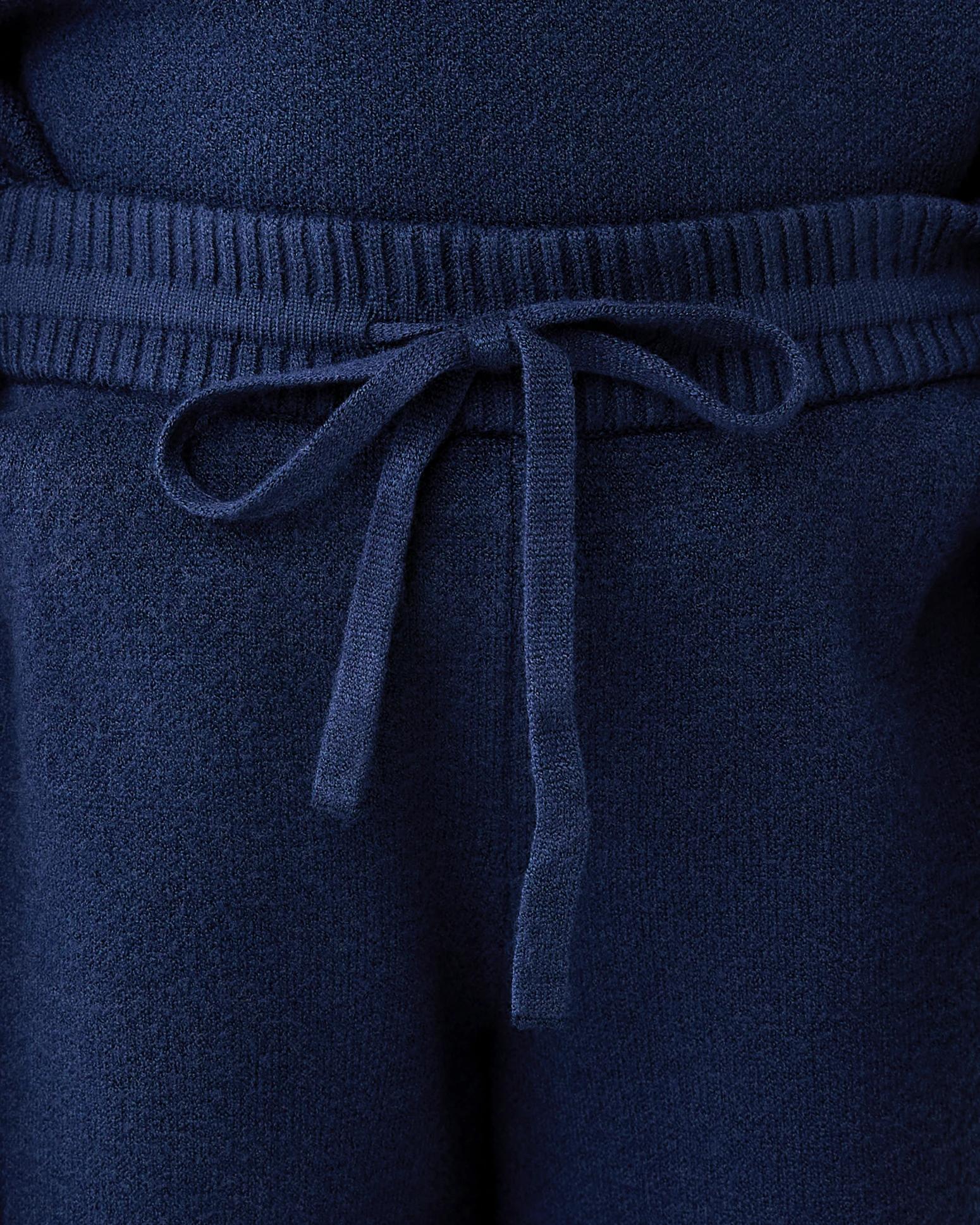 3 Bonded Knit Pants Dress Navy, 3 of 6