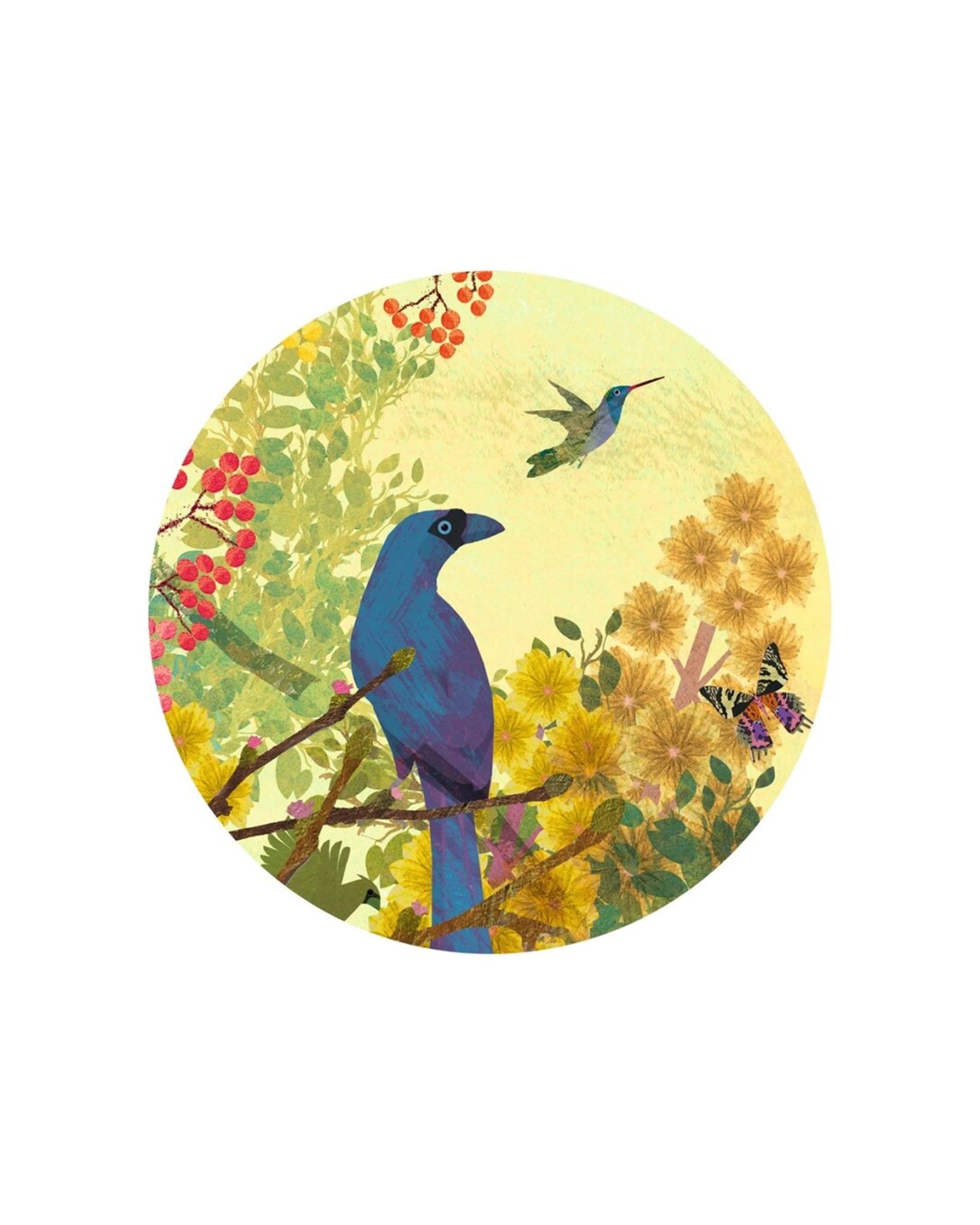 Djeco 1000pc Peaceful Birds Gallery Jigsaw Puzzle Kids - Multi - Kmart