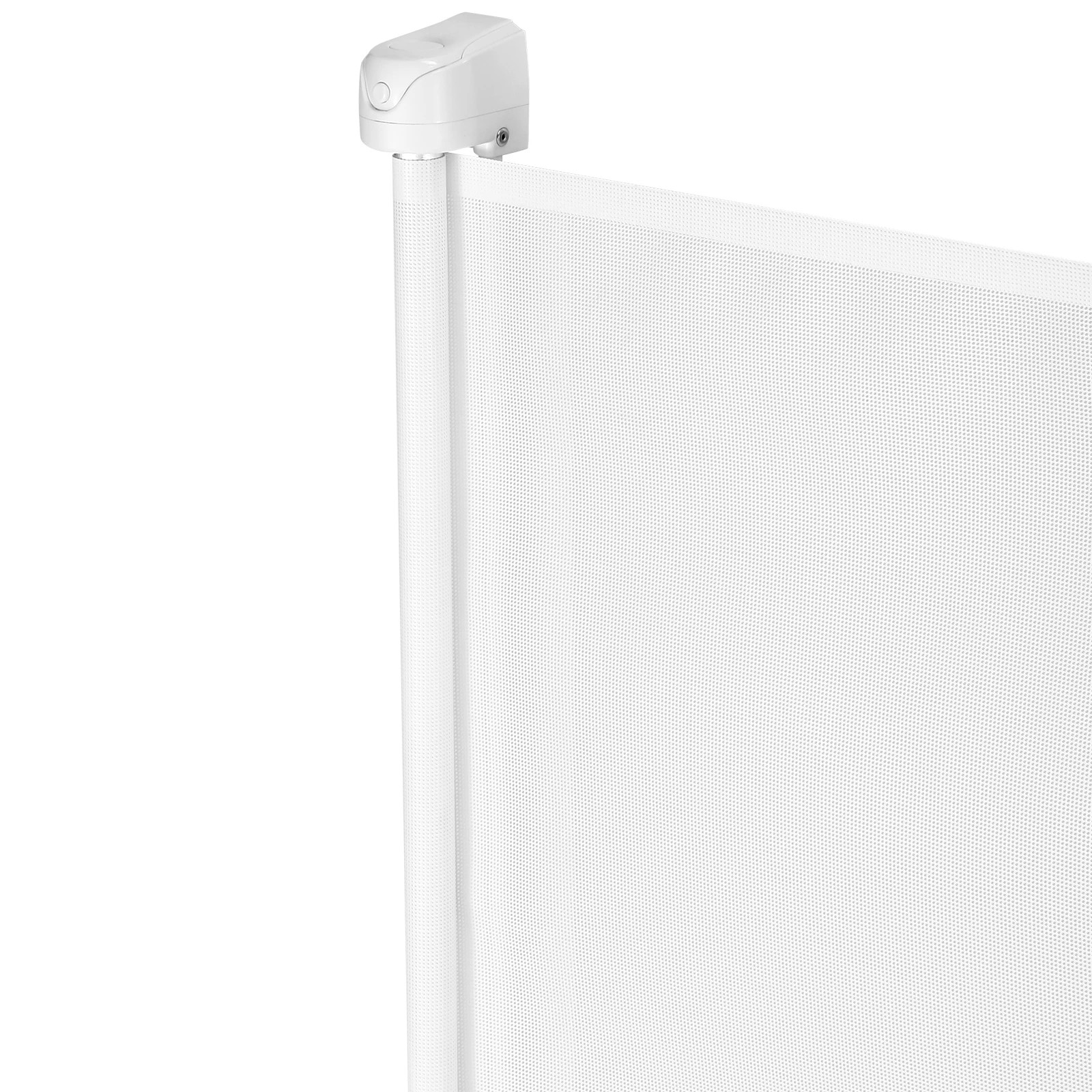 4 Pet Scene Retractable Safety Gate Dog Cat Pet Enclosure  White, 4 of 5