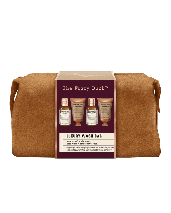 Baylis & Harding The Fuzzy Duck Luxury Wash Bag Set - Bergamot, Hemp and Sandalwood