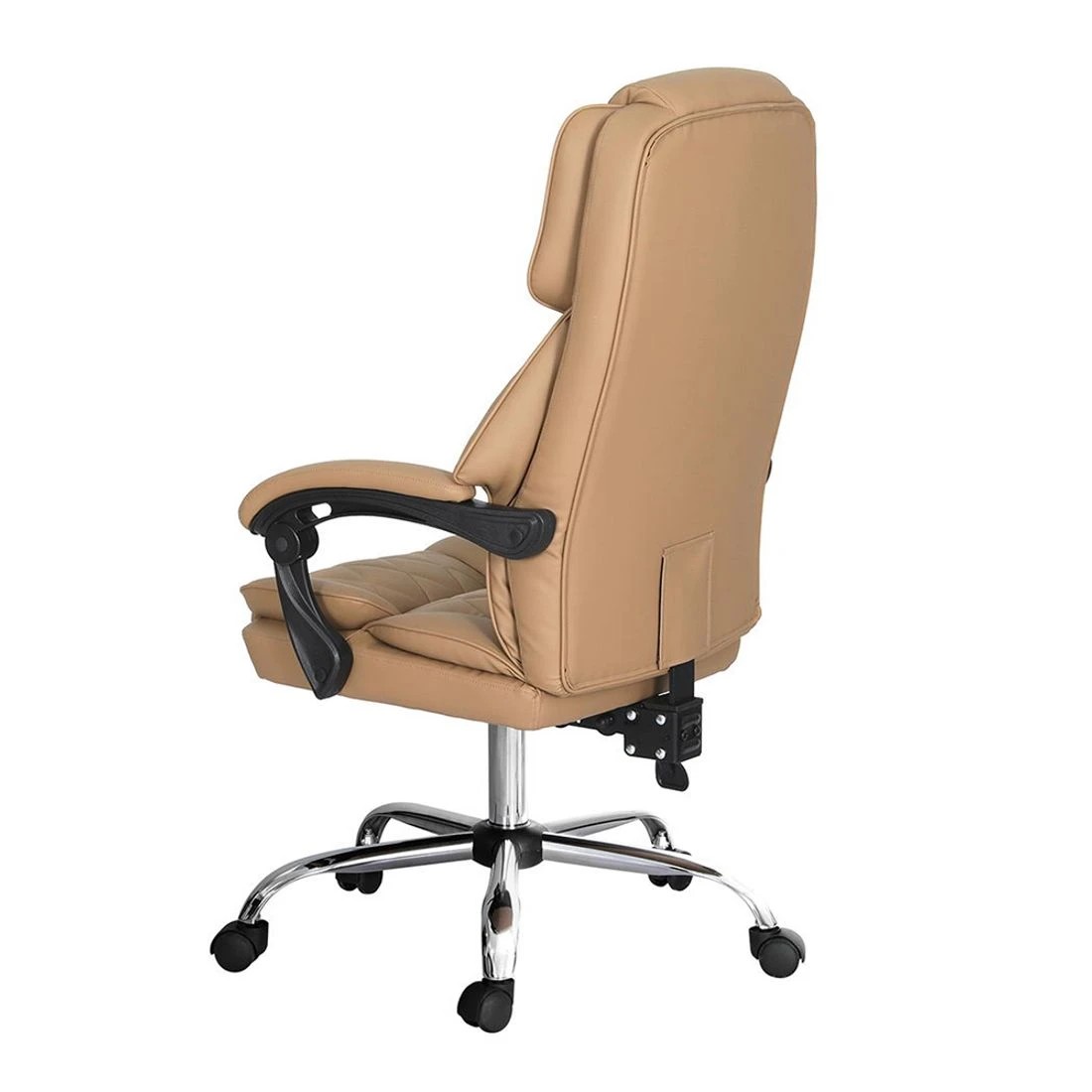 4 Artiss Executive Office Chair Leather Recliner Espresso
 - brown, 4 of 7