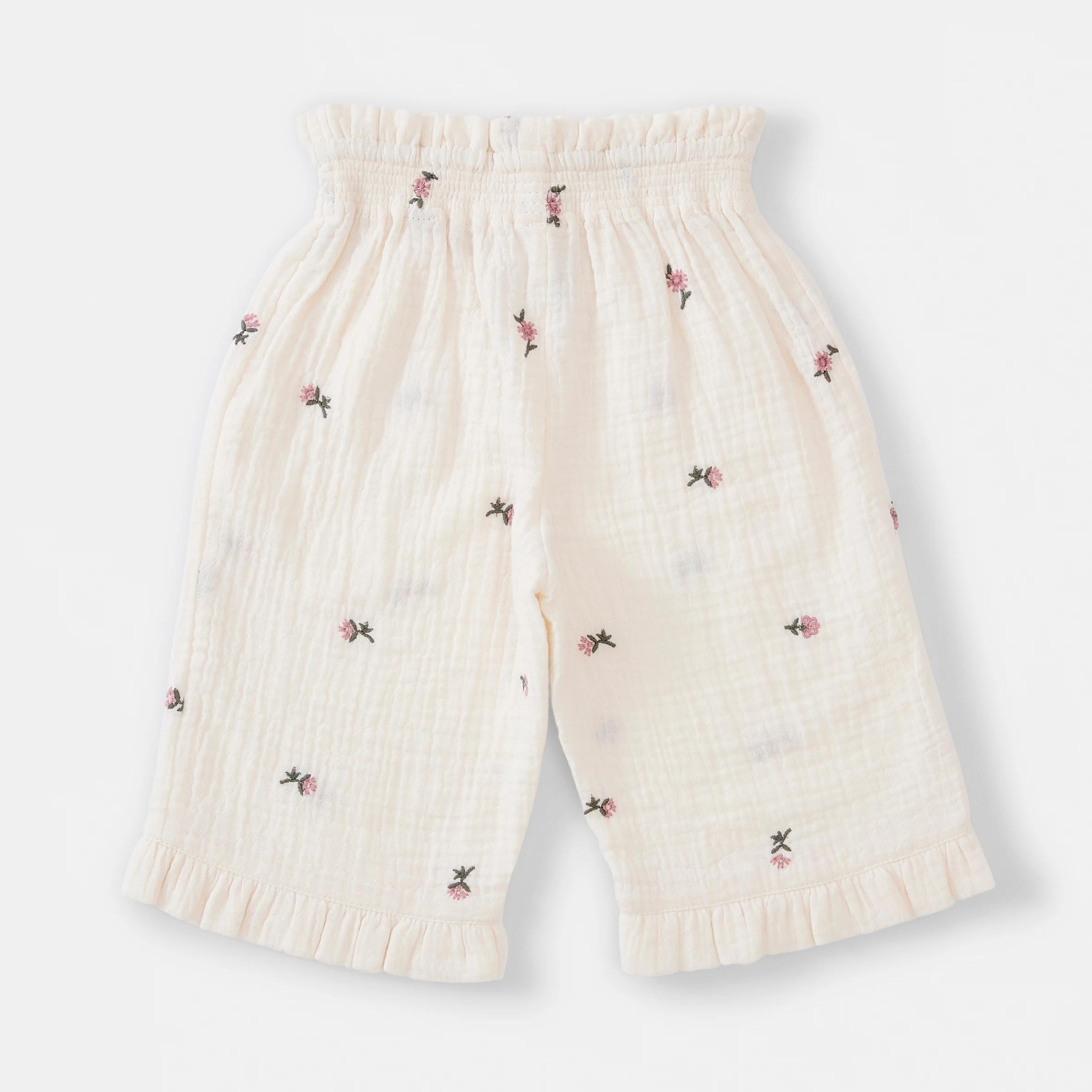 2 Frill Hem Pants Vam Flr, 2 of 4