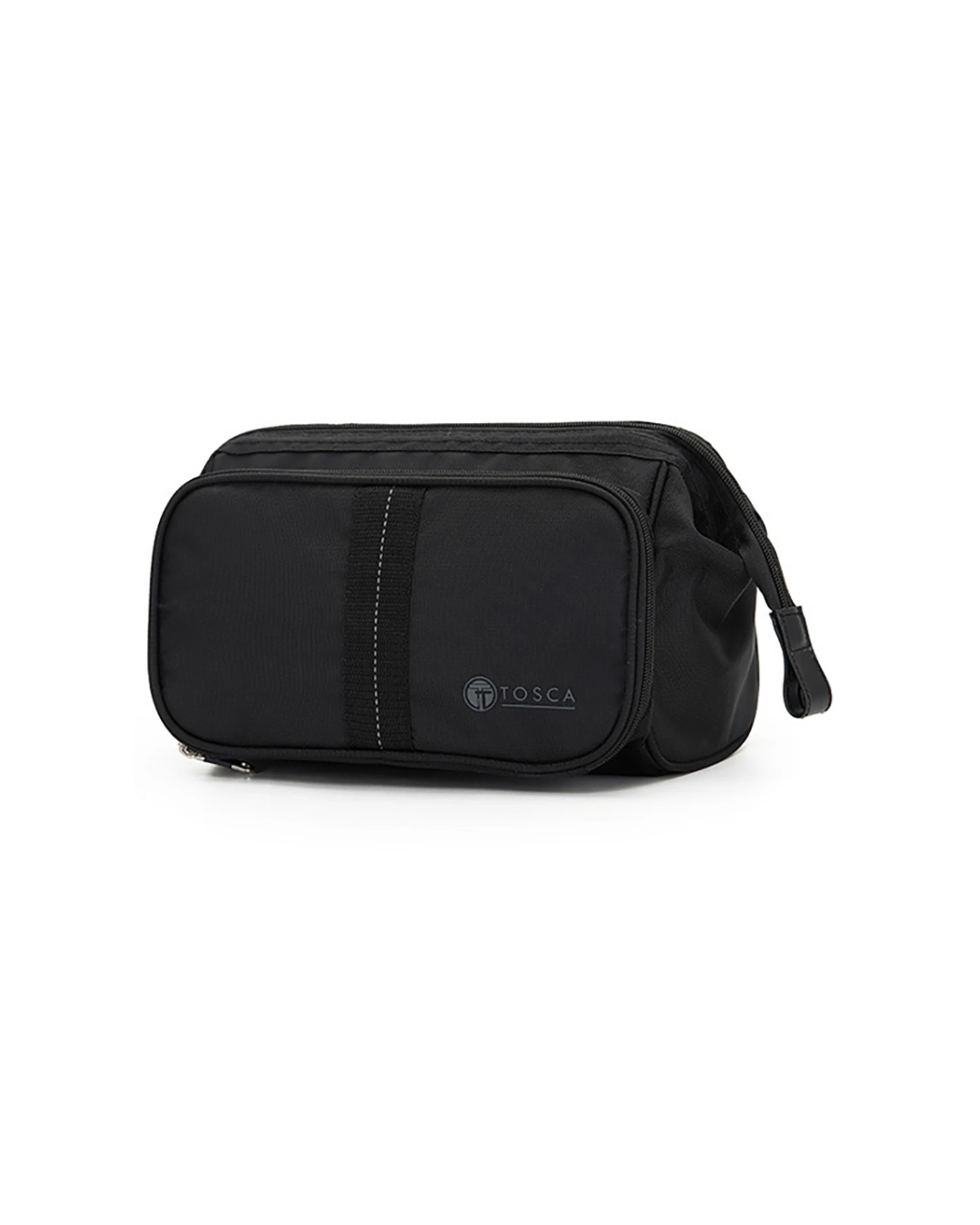 1 Tosca Deluxe Grooming Travel Case/Organiser - Black, 1 of 1