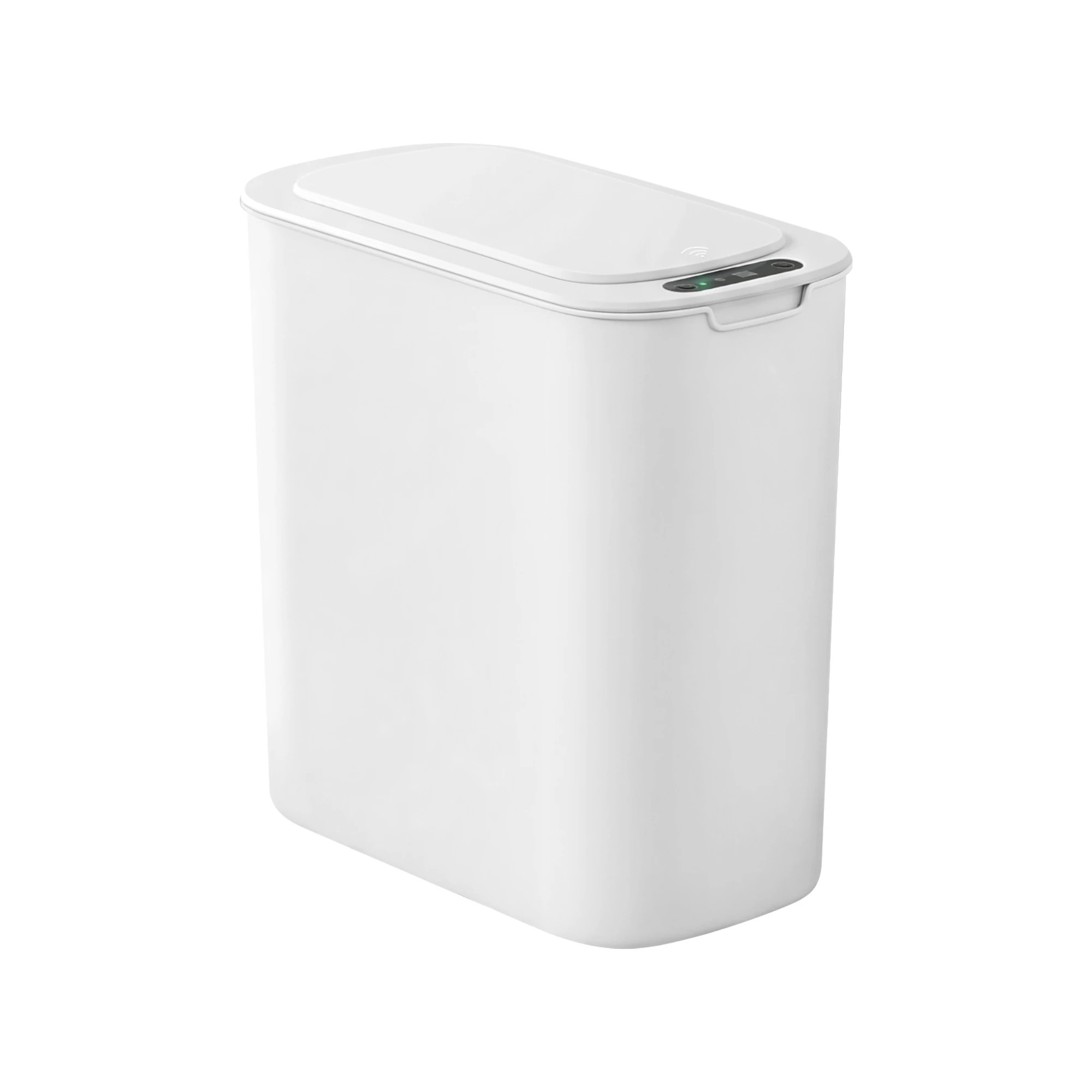 1 Devanti Automatic Trash Bin with Lid 11L Motion Sensor Kitchen Bin Touchless - White, 1 of 7