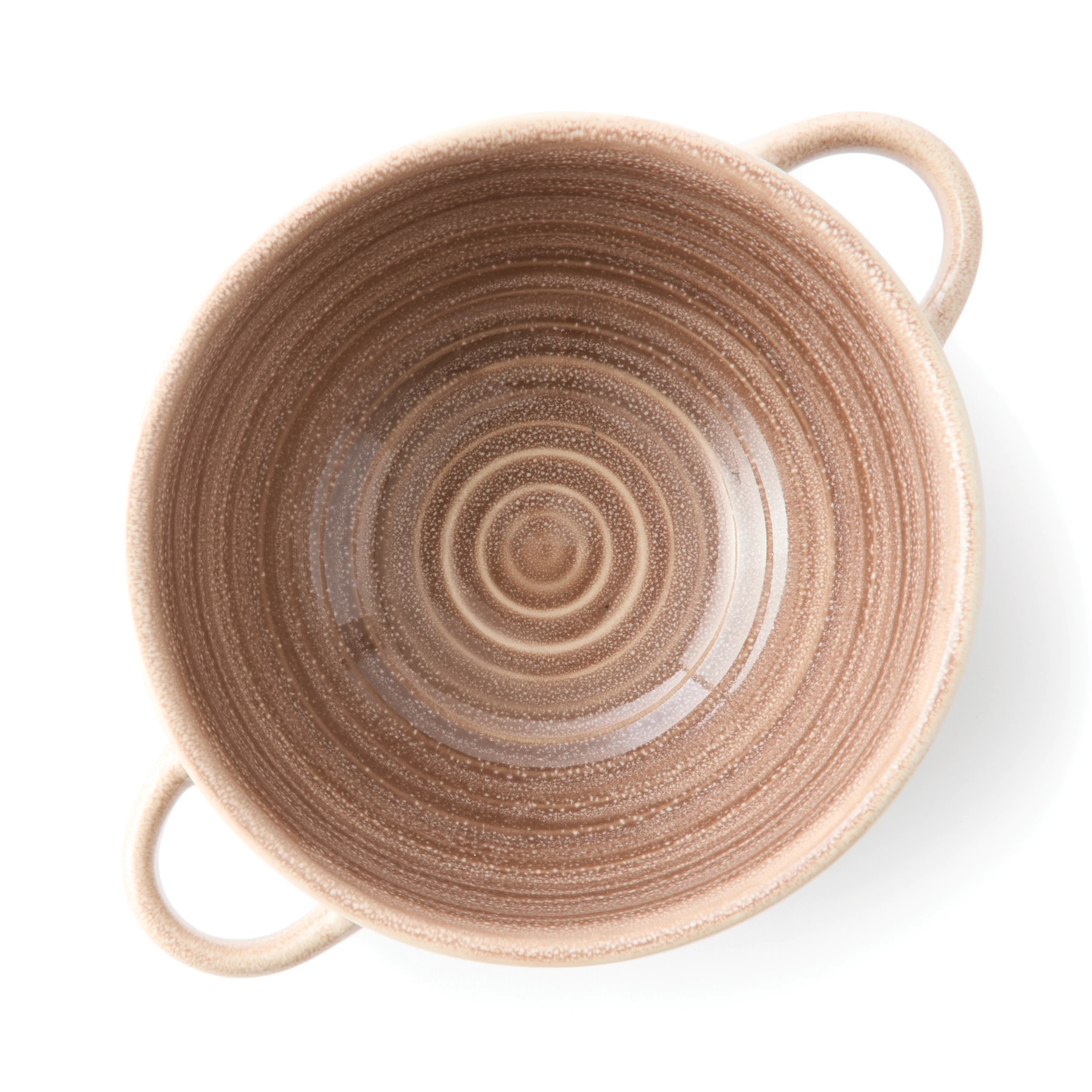 5 Set of 2 Green and Chocolate Bowls, 5 of 10