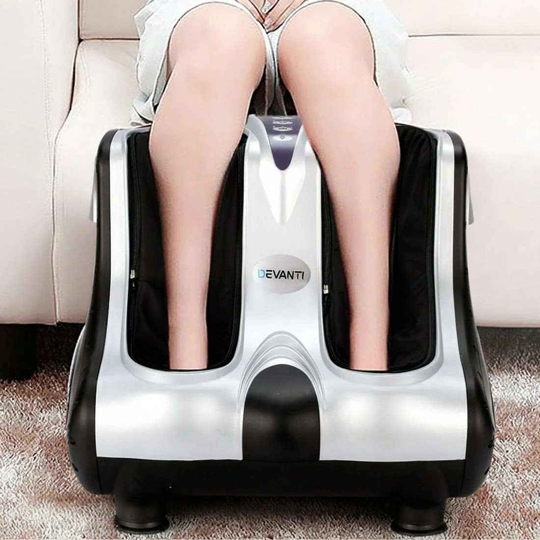 8 Livemor Foot Massager Massagers Shiatsu Electric Roller Ankle Calf Leg Kneading - Multi, 8 of 8