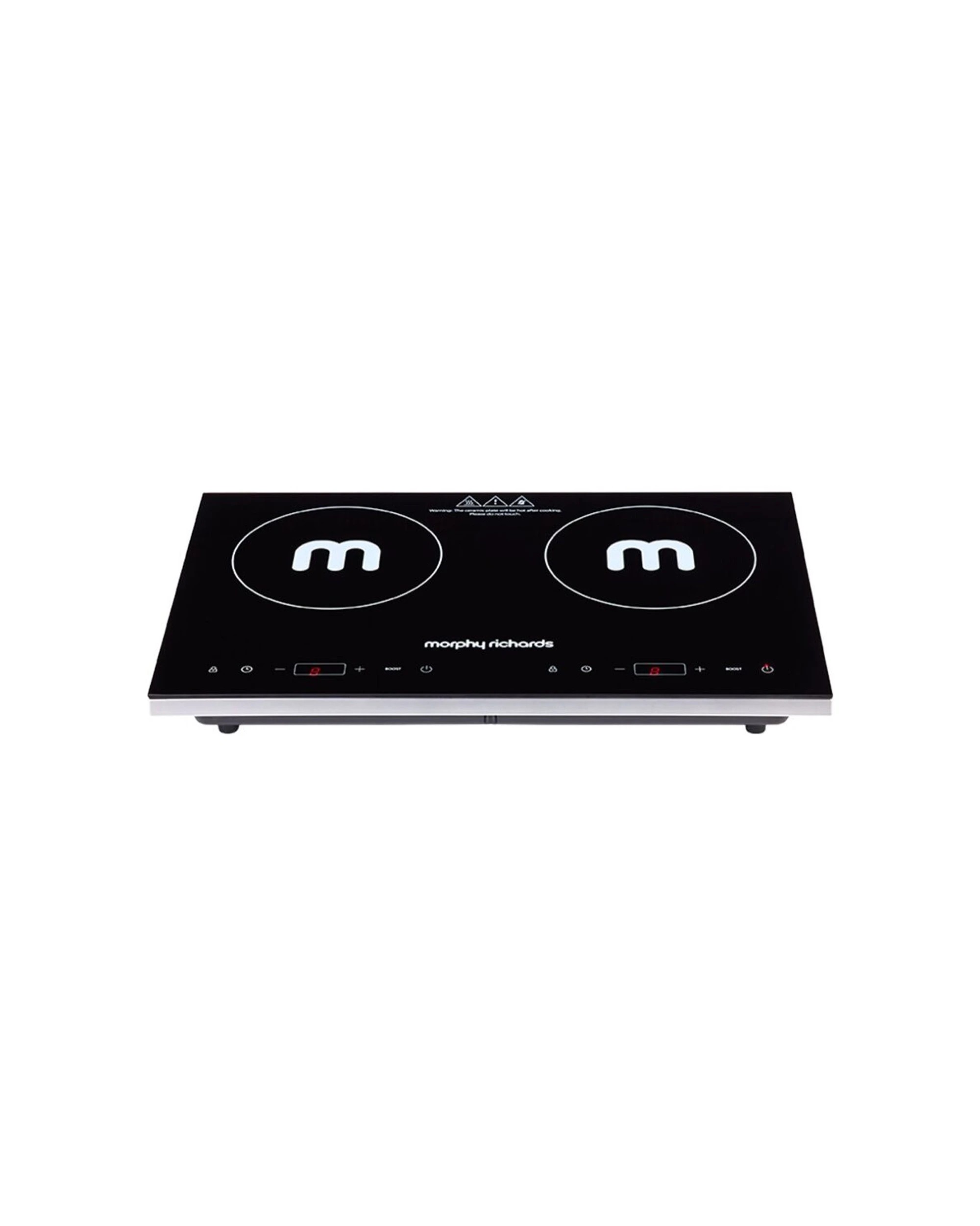 5 Morphy Richards Dual Induction Cooktop 2200W Digital Display Portable - Black, 5 of 5