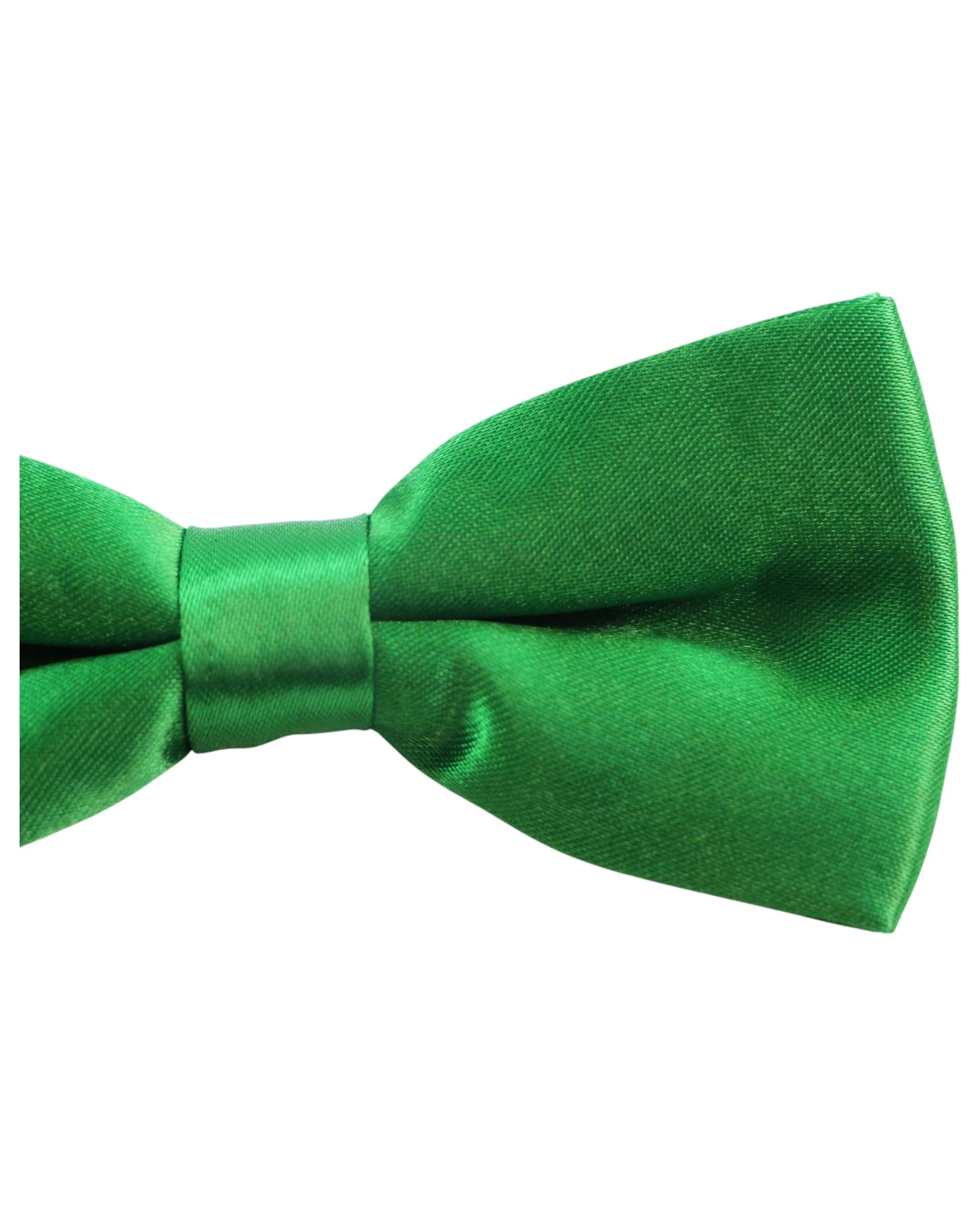 3 Zasel Boys Green Plain Bow Tie, 3 of 3