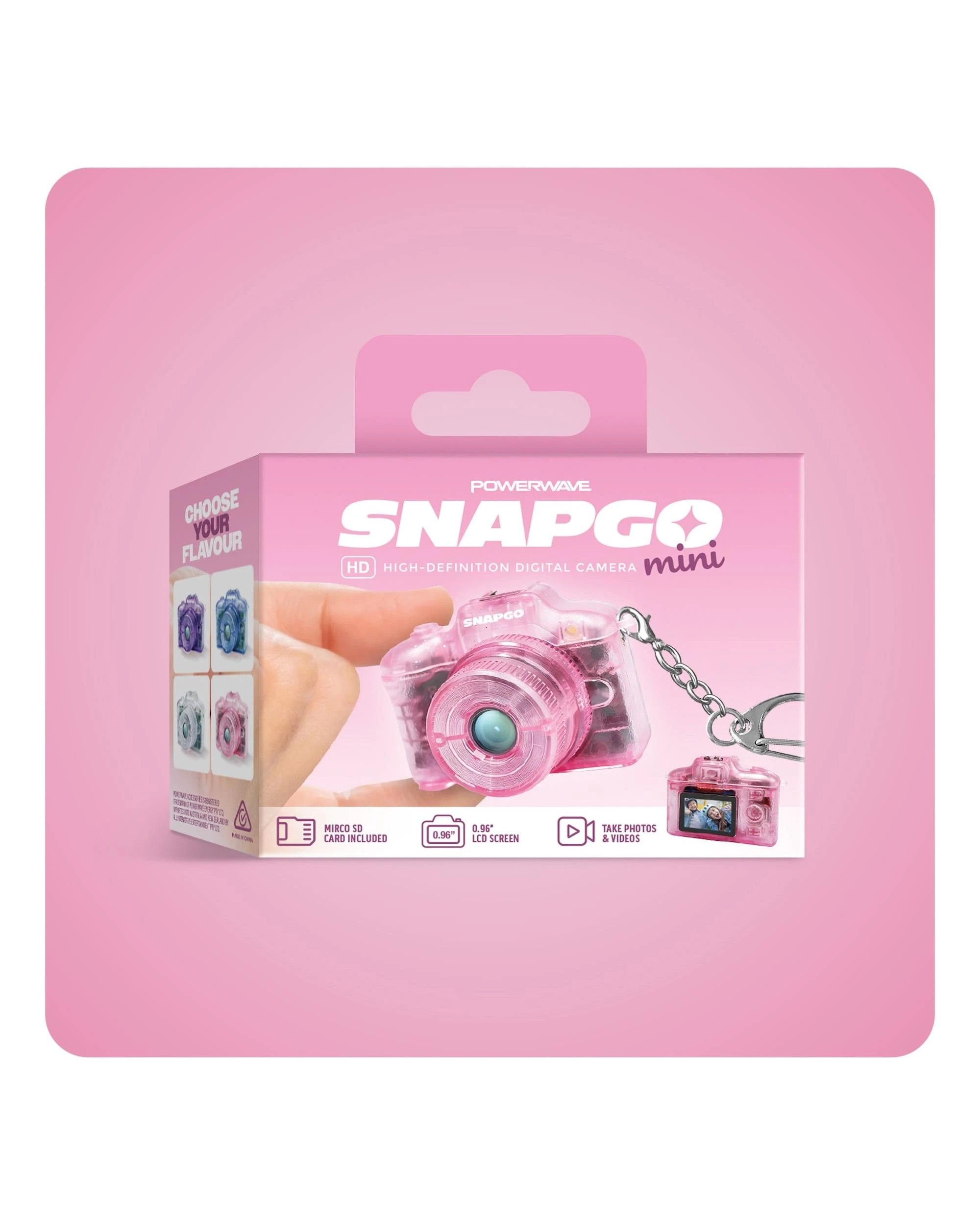 6 Powerwave SnapGo Mini Camera - Flamingo Pink, 6 of 10