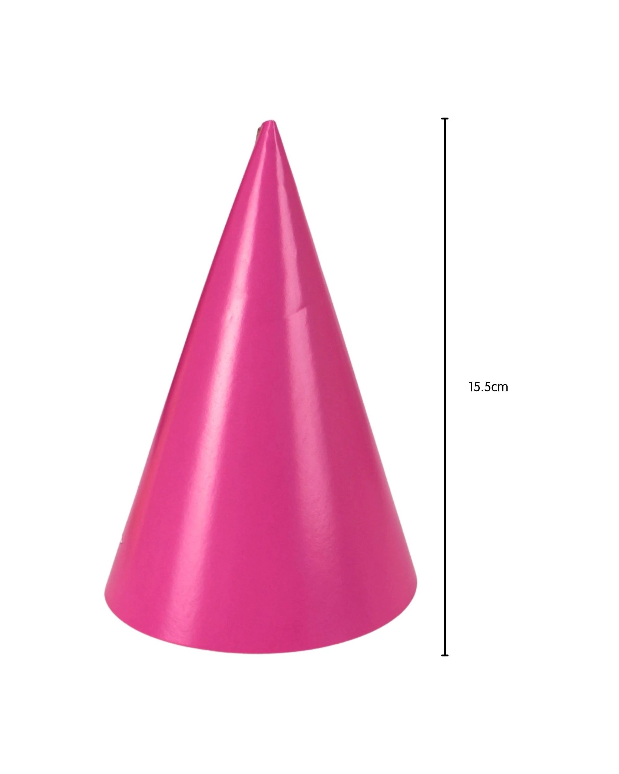 2 Artwrap Bright Coloured Party Hats Pack of 8 - One Size - Multi, 2 of 3